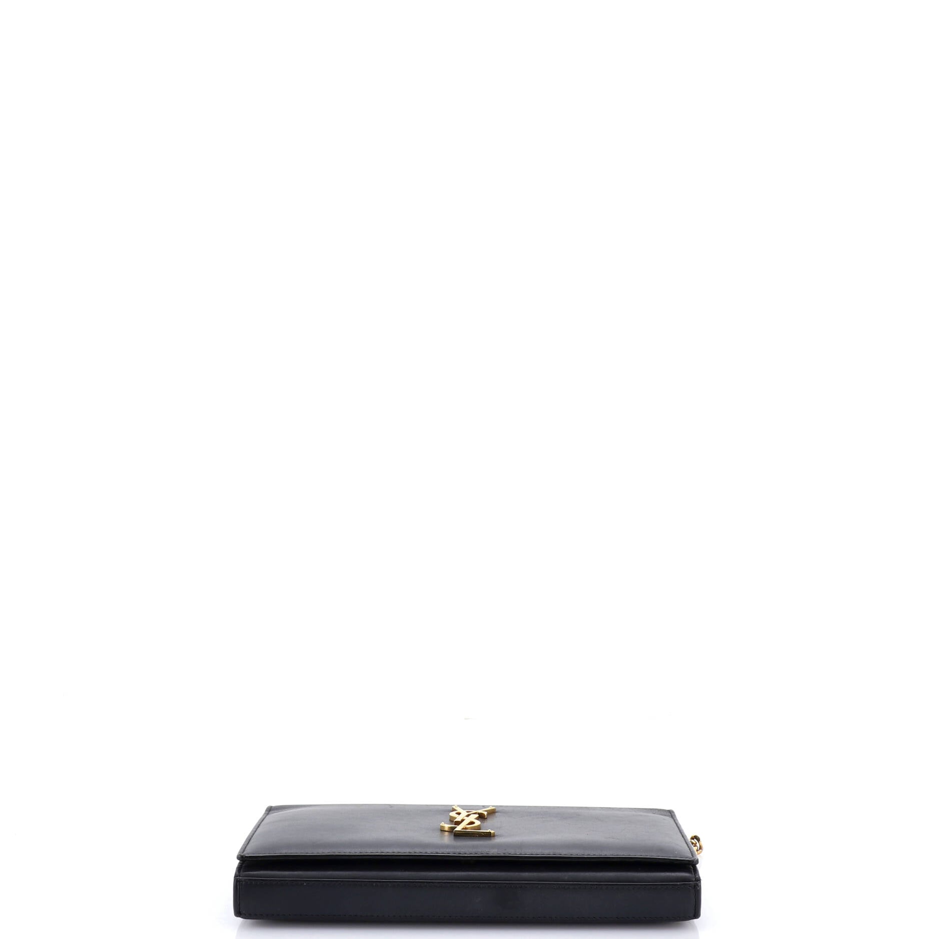 Classic Monogram Wallet on Chain Leather Small