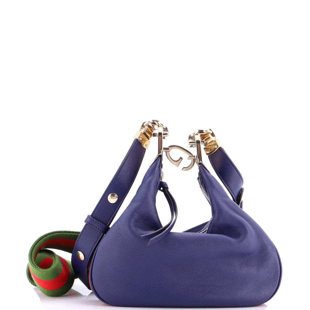 Attache Shoulder Bag Leather Small