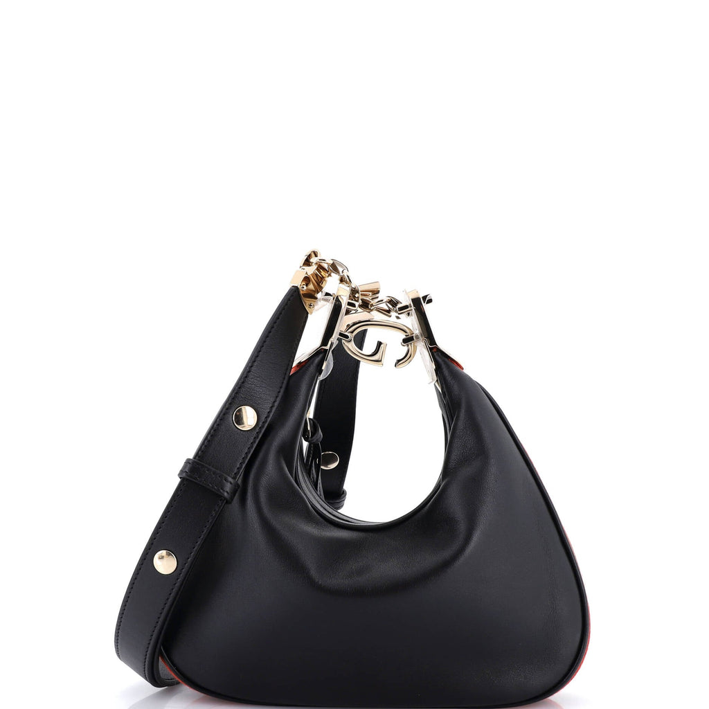 Attache Shoulder Bag Leather Small