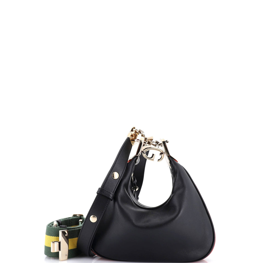 Attache Shoulder Bag Leather Small