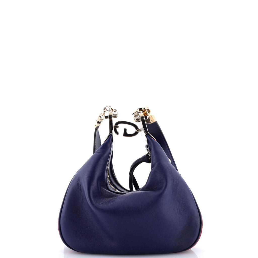 Attache Shoulder Bag Leather Small