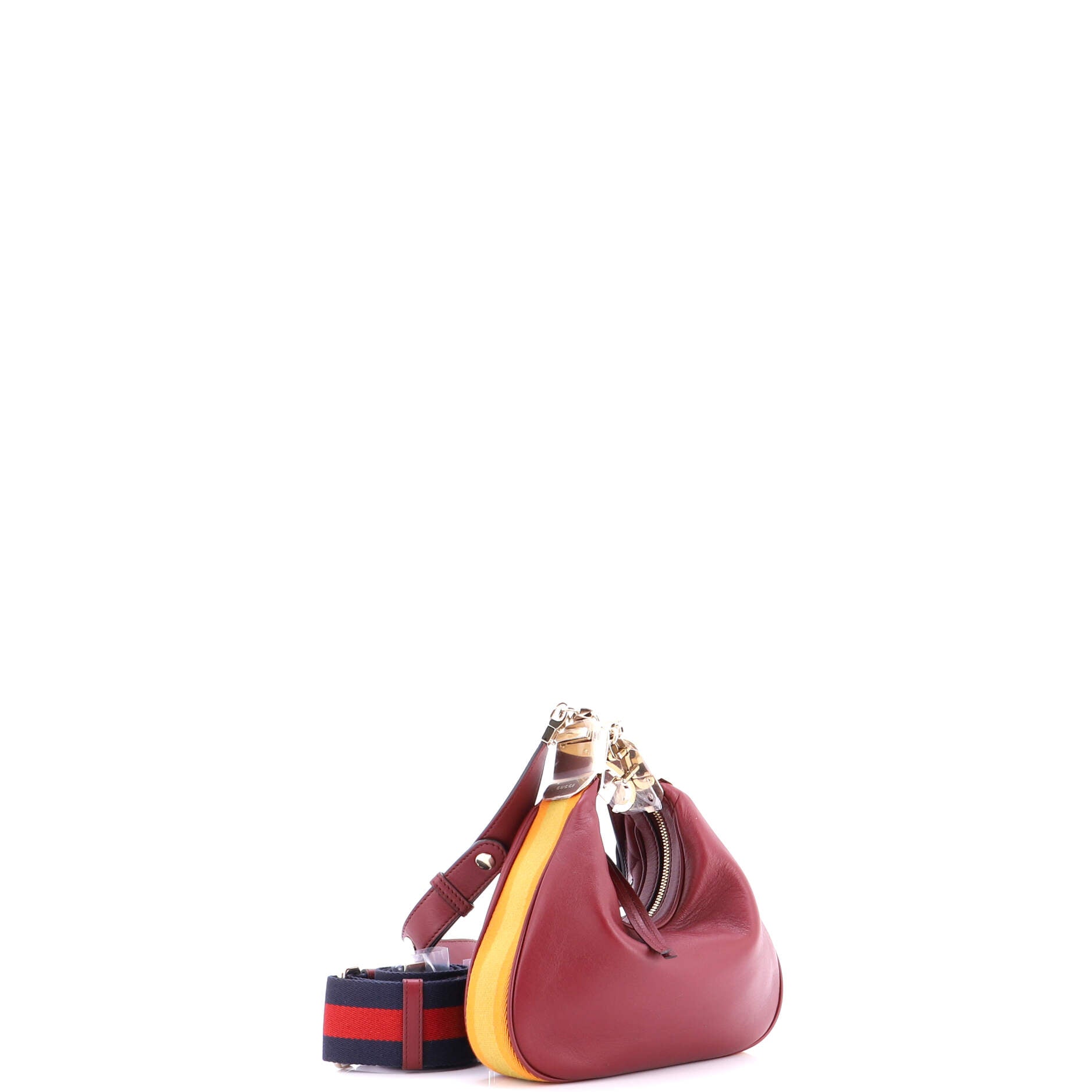 Attache Shoulder Bag Leather Small