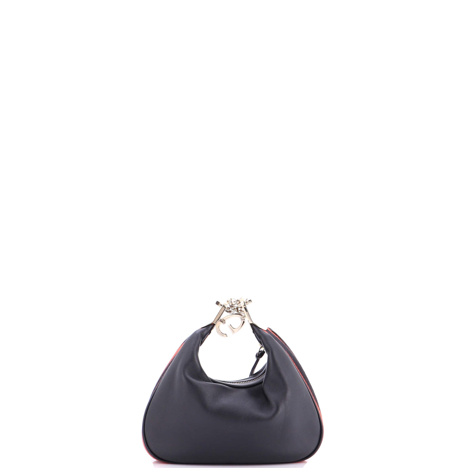 Attache Shoulder Bag Leather Small