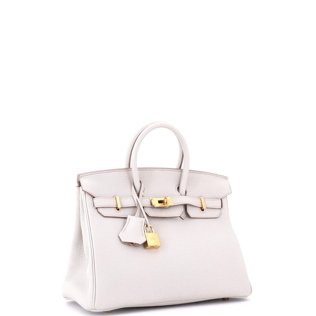 Birkin Handbag Light Togo with Gold Hardware 25