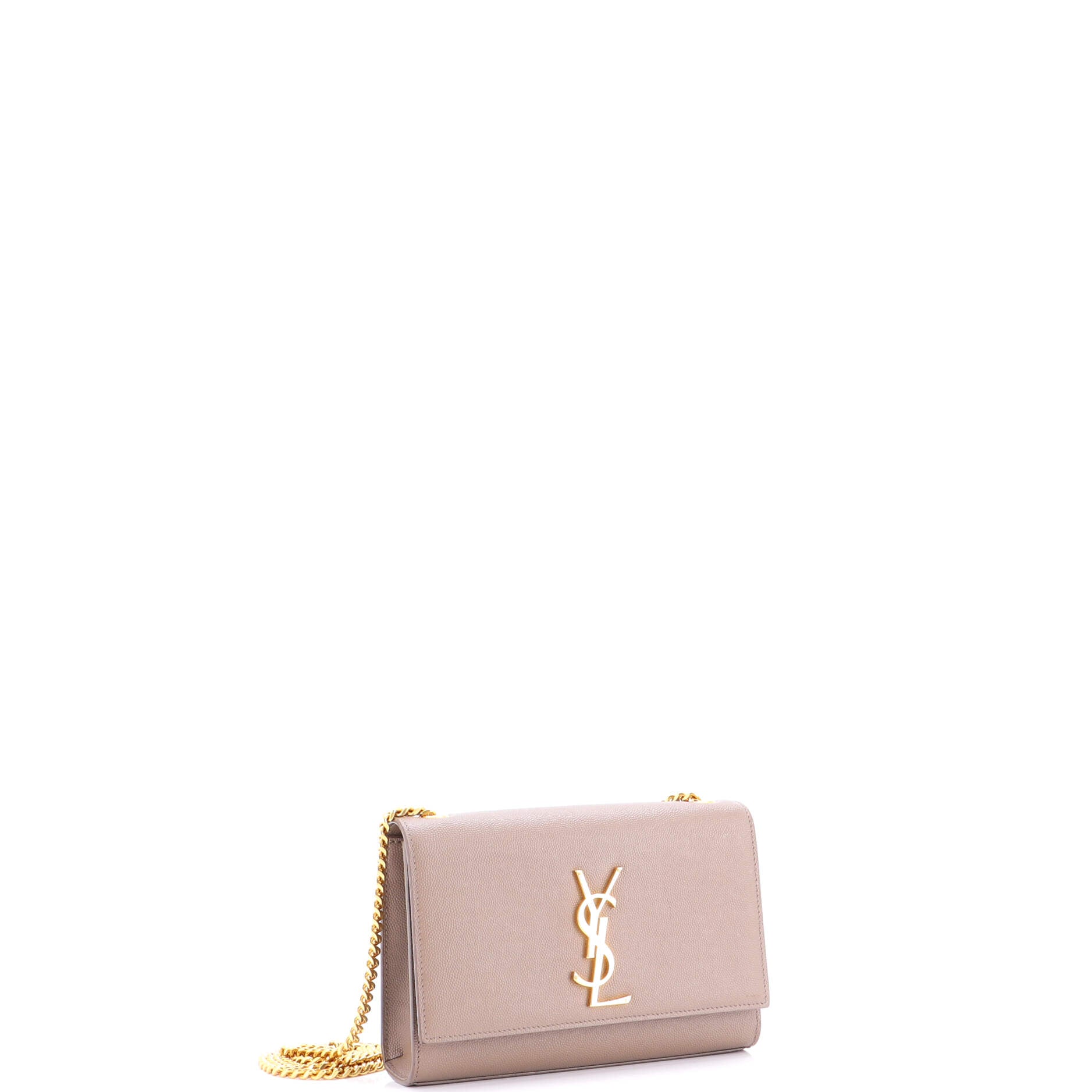 Classic Monogram Crossbody Bag Grainy Leather Small