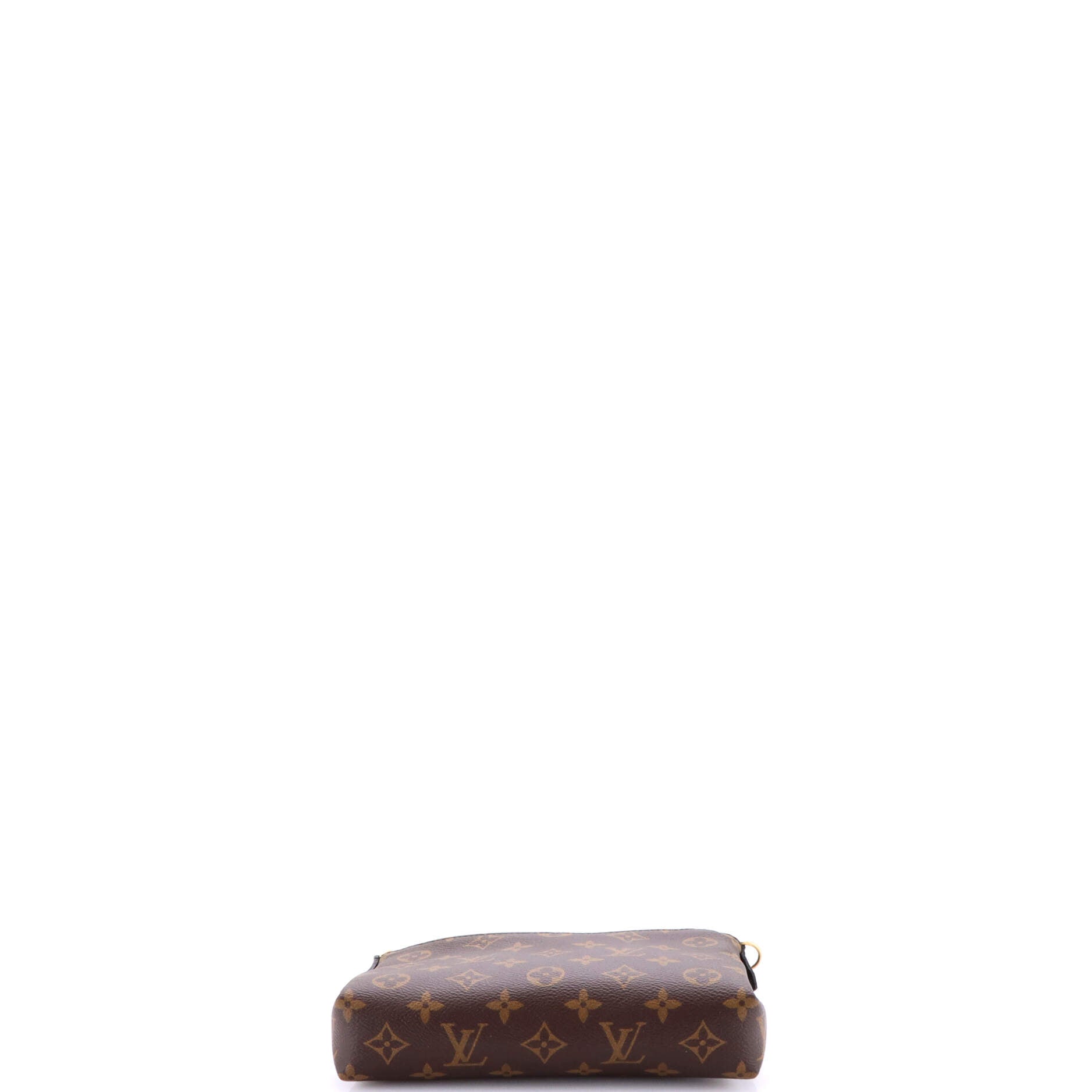 Pallas Clutch Monogram Canvas with Leather
