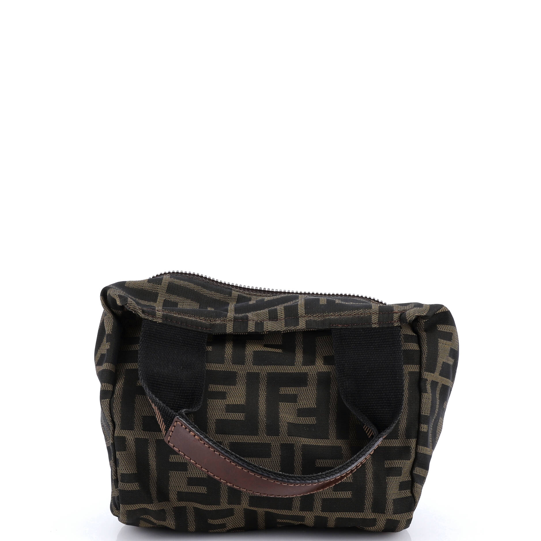Vintage 1925 Cosmetic Tote Zucca Canvas Mini