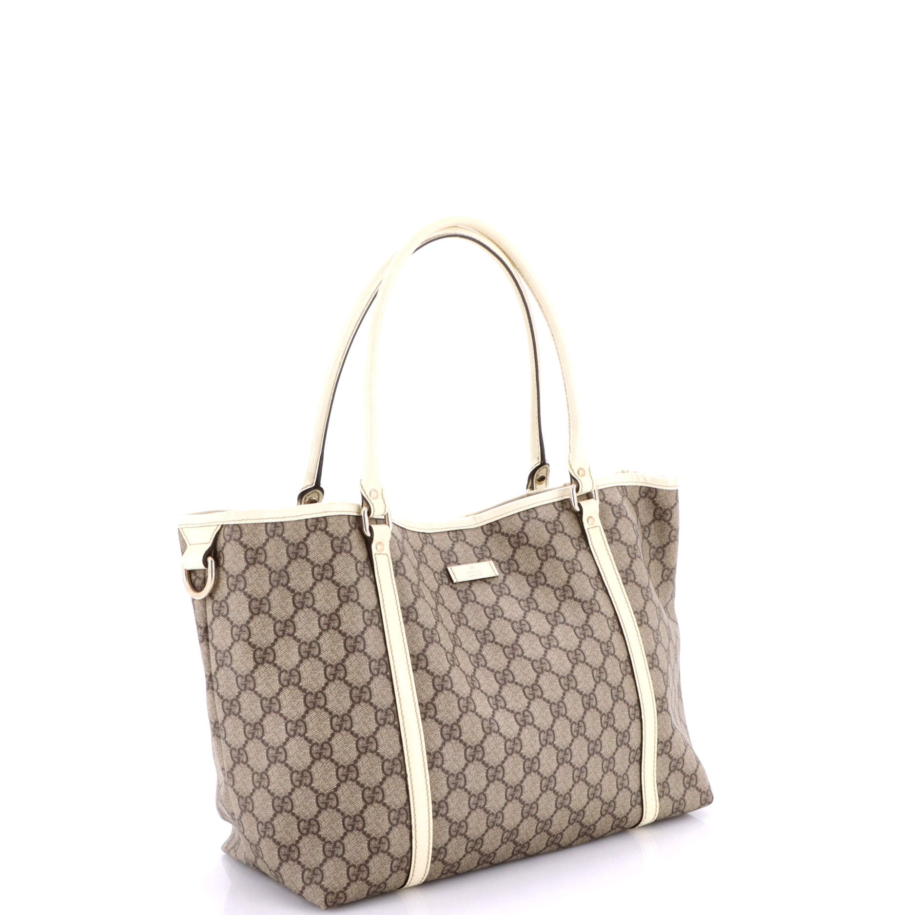Joy Tote GG Coated Canvas with Leather Medium