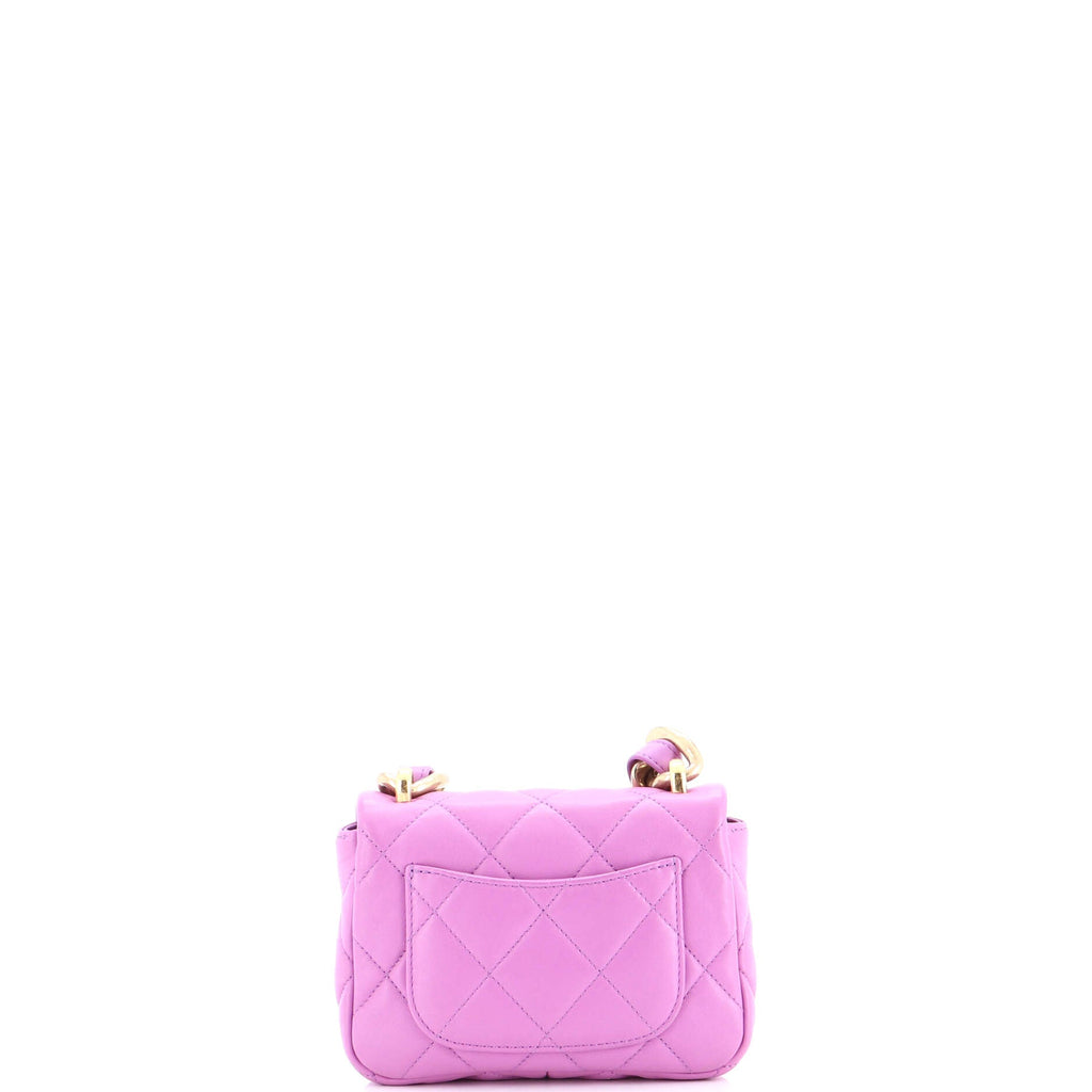 Funky Town Flap Bag Quilted Lambskin Mini