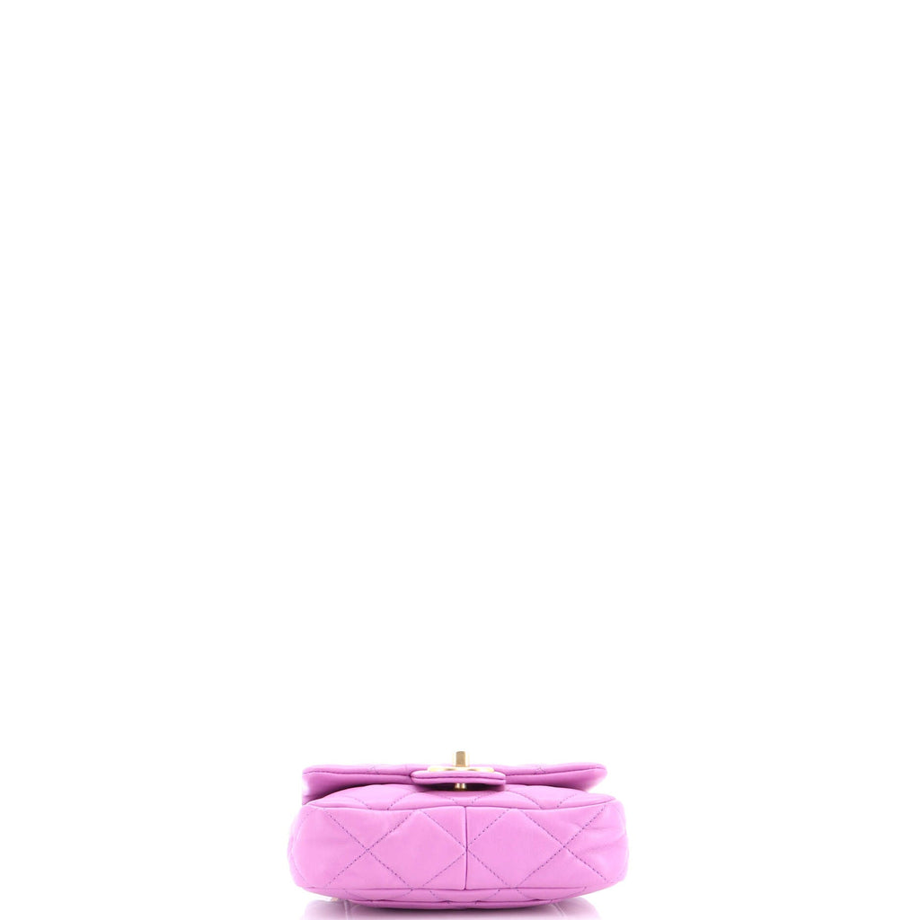 Funky Town Flap Bag Quilted Lambskin Mini
