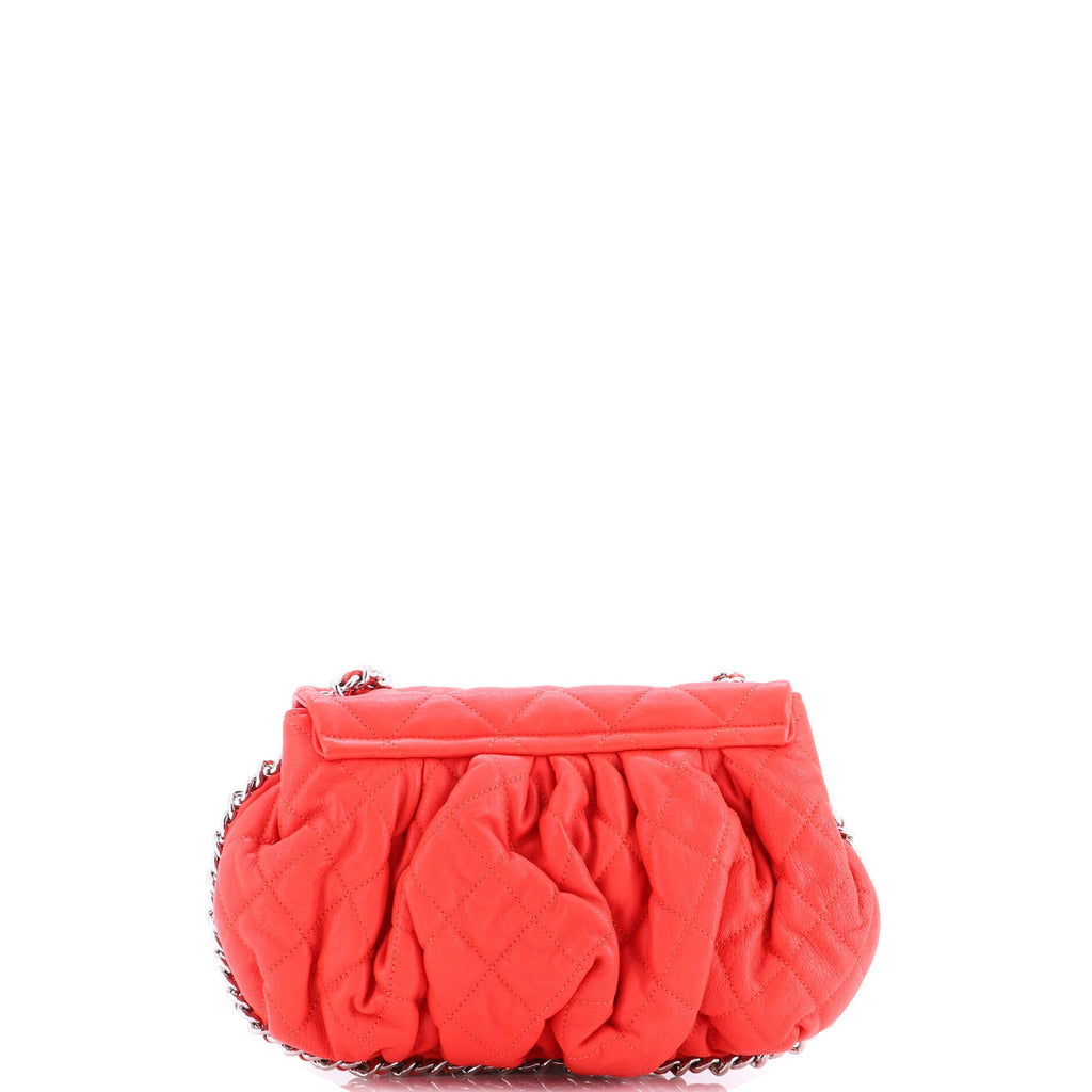 Chain Around Flap Bag Quilted Leather Medium