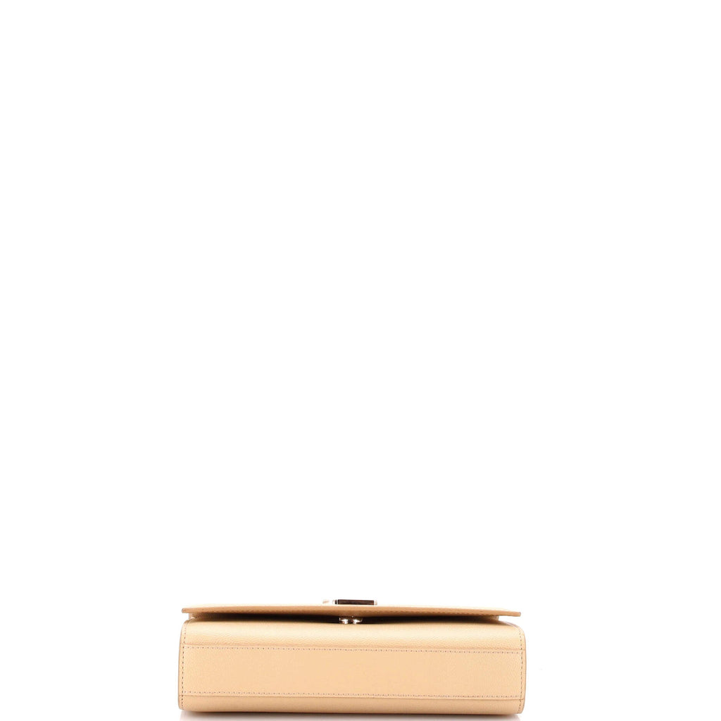 Classic Monogram Crossbody Bag Grainy Leather Small