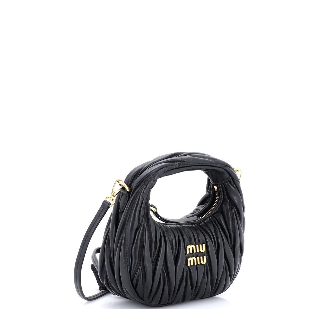Wander Hobo Matelasse Leather Mini