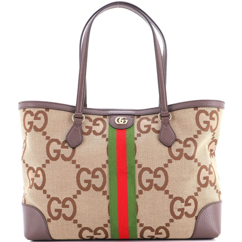 Ophidia Shopping Tote Jumbo GG Canvas Medium