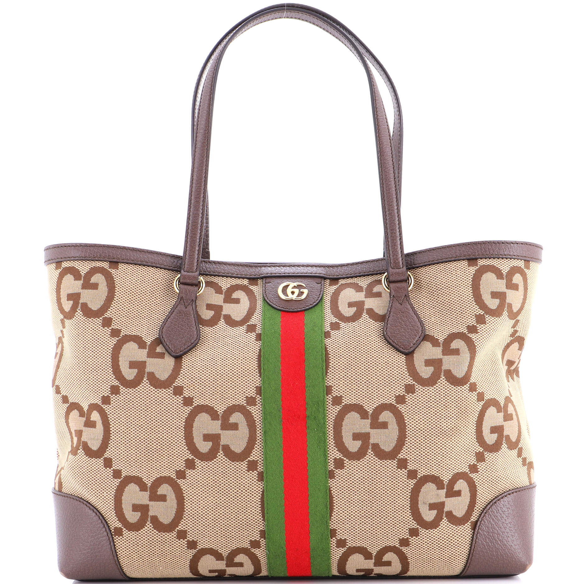 Ophidia Shopping Tote Jumbo GG Canvas Medium