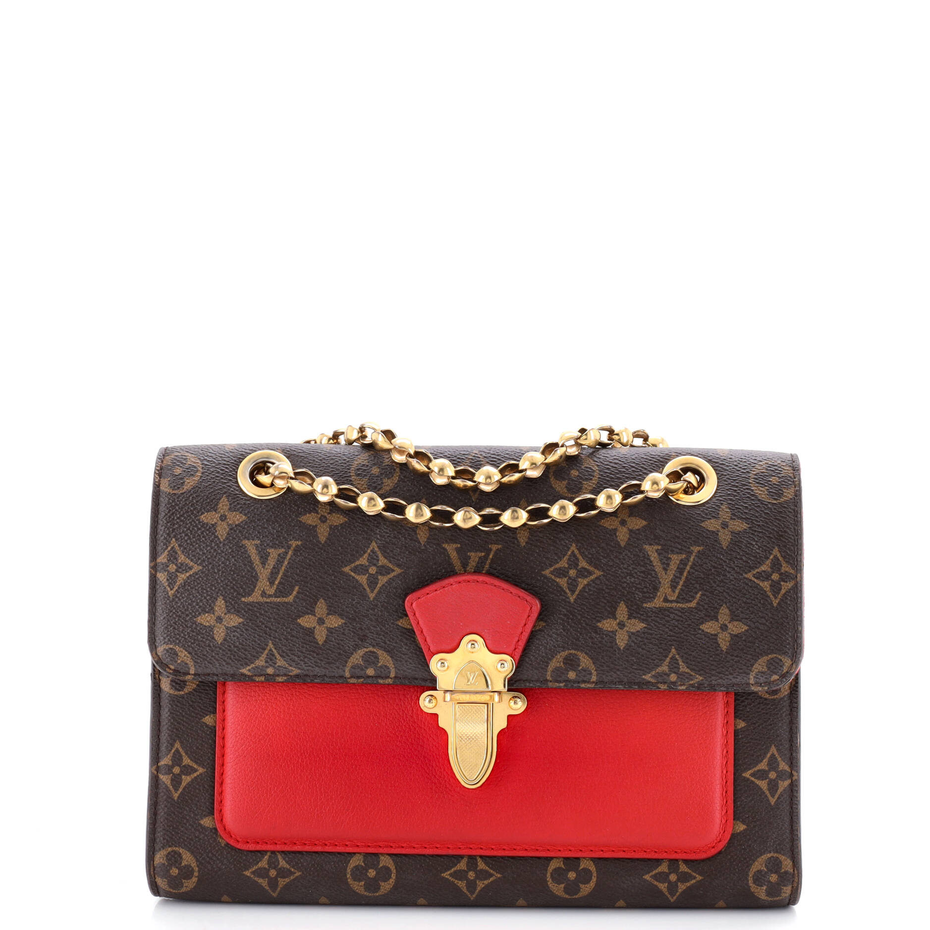 Victoire Handbag Monogram Canvas and Leather