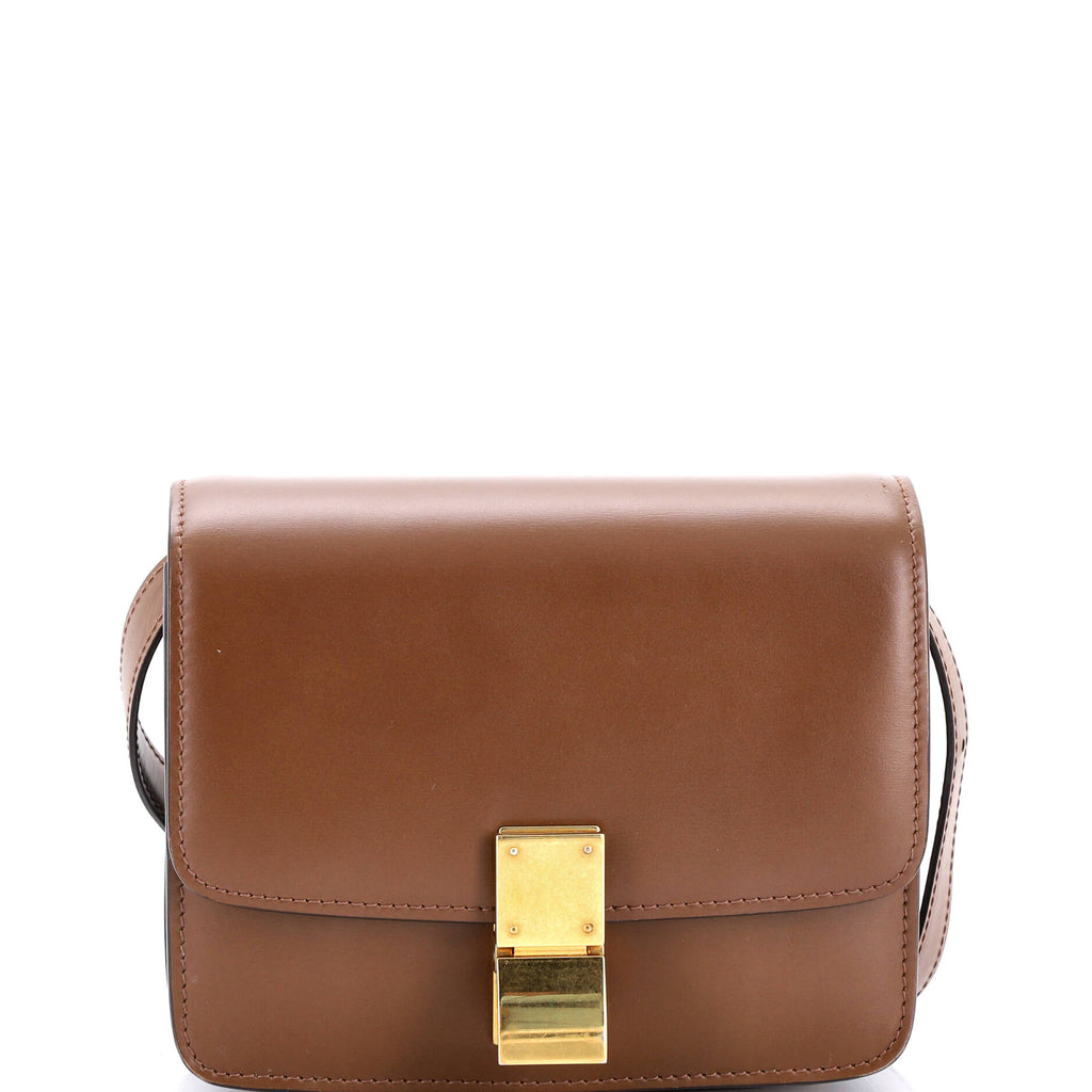 Classic Box Bag Smooth Leather Small