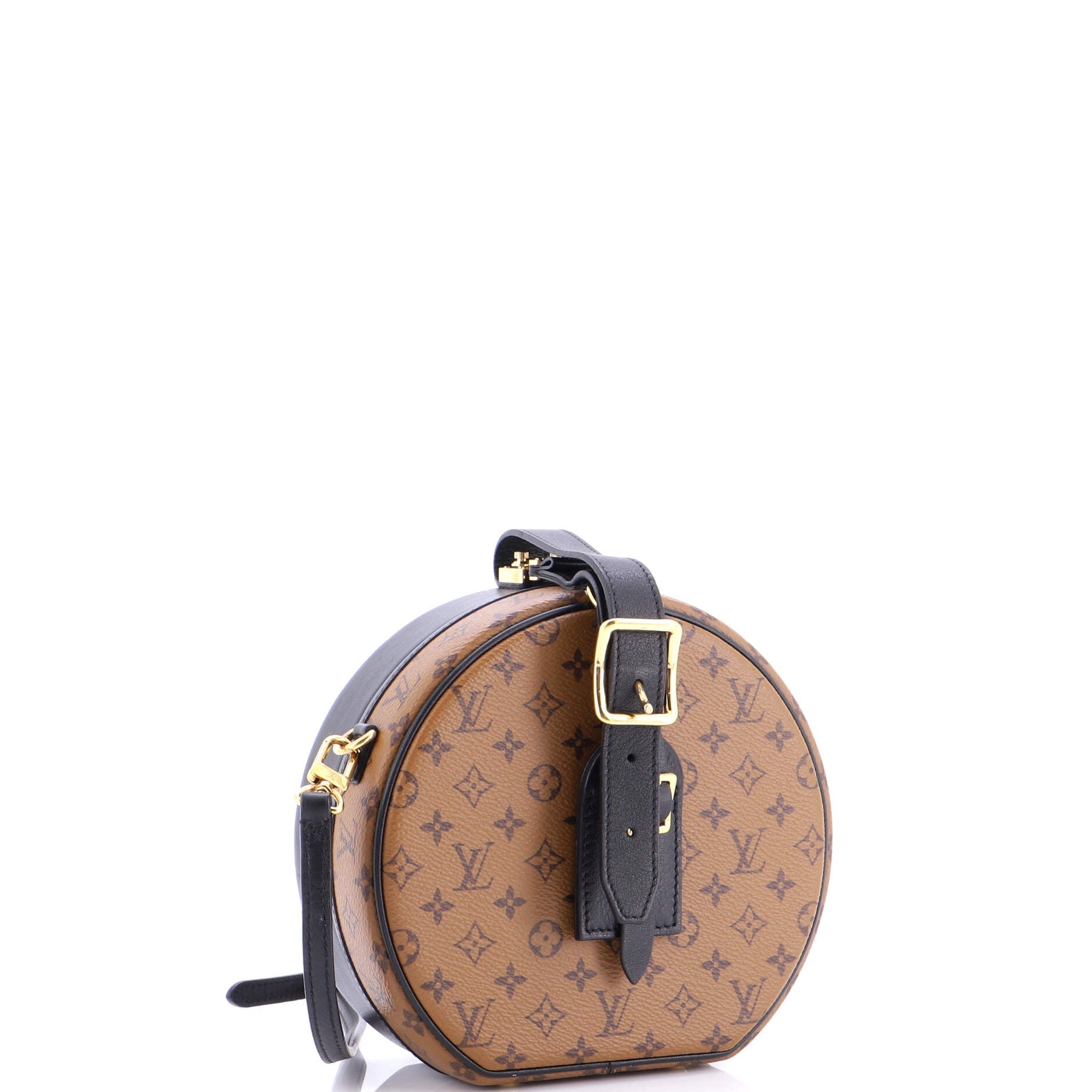 Petite Boite Chapeau Bag Reverse Monogram Canvas