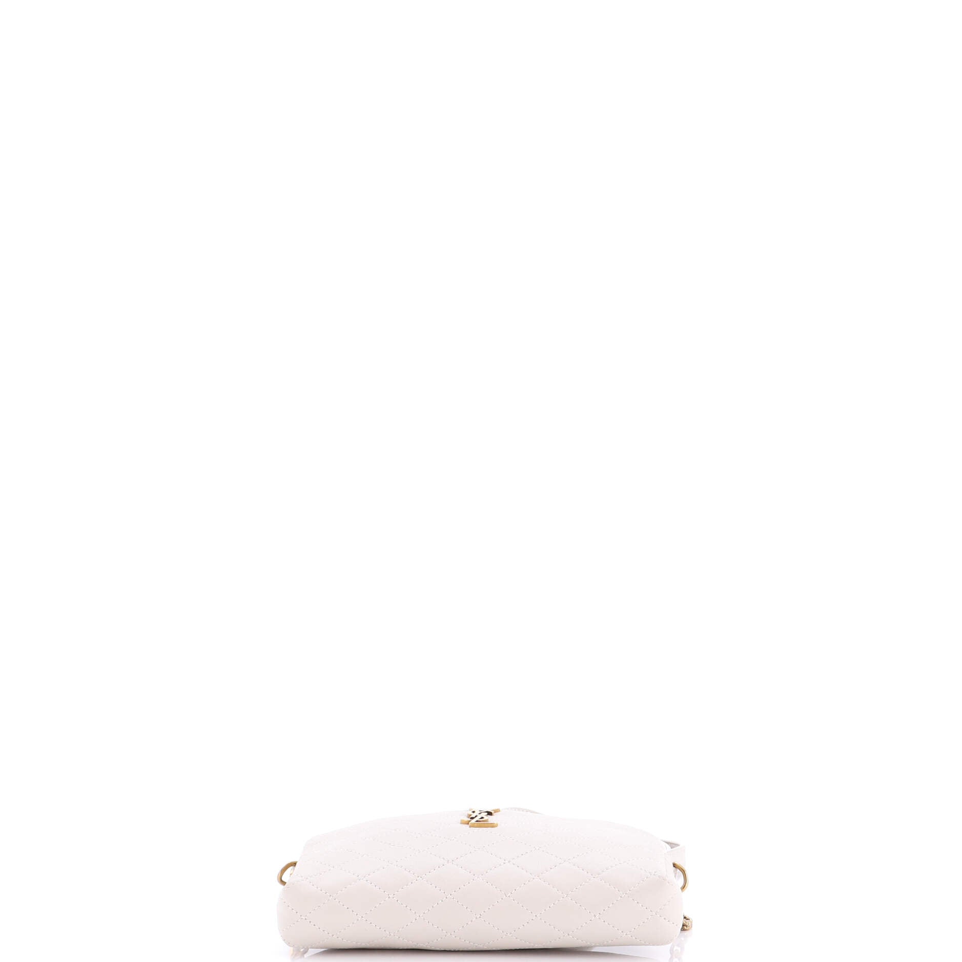 Gaby Zipped Pouch Crossbody Quilted Leather