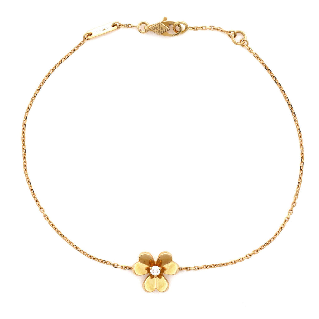 Frivole Bracelet 18K Yellow Gold with Diamond Mini