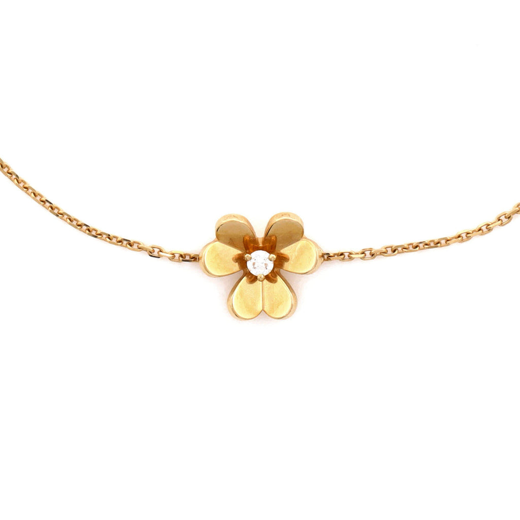 Frivole Bracelet 18K Yellow Gold with Diamond Mini