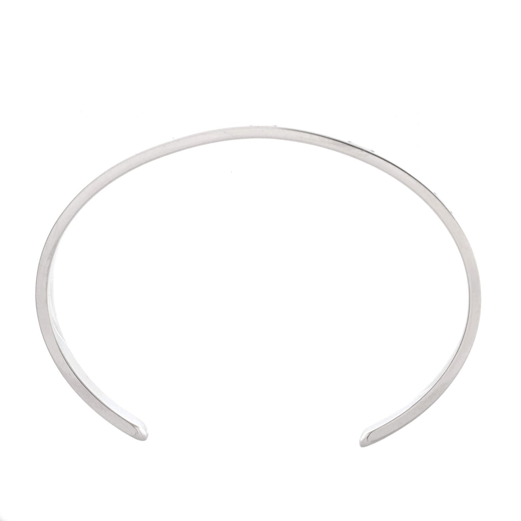 Love Cuff Bracelet 18K White Gold