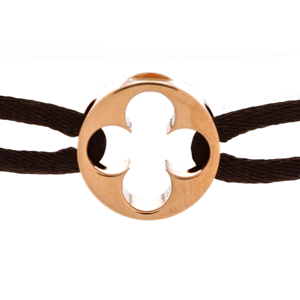 Empreinte Bracelet Silk Cord with 18K Rose Gold