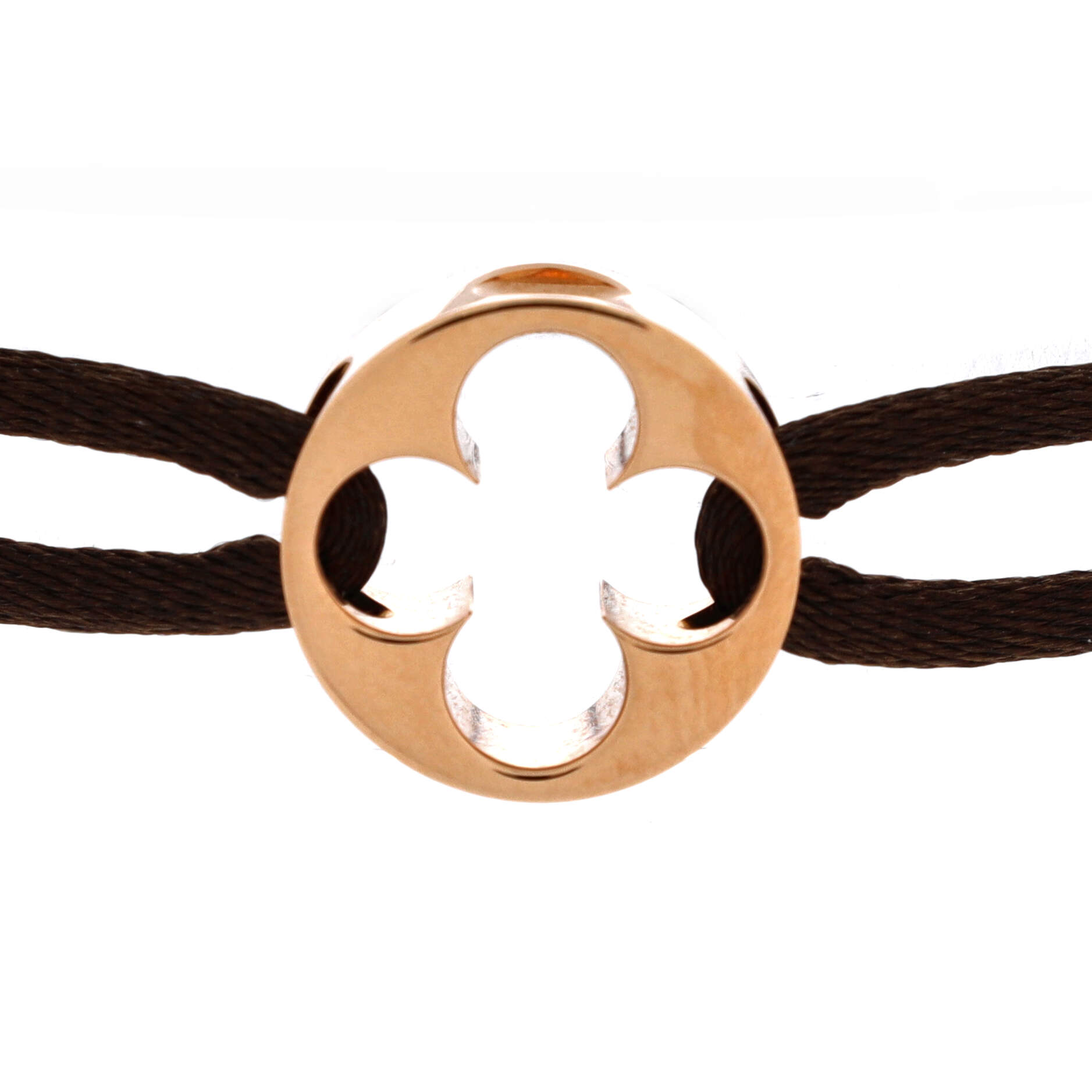 Empreinte Bracelet Silk Cord with 18K Rose Gold