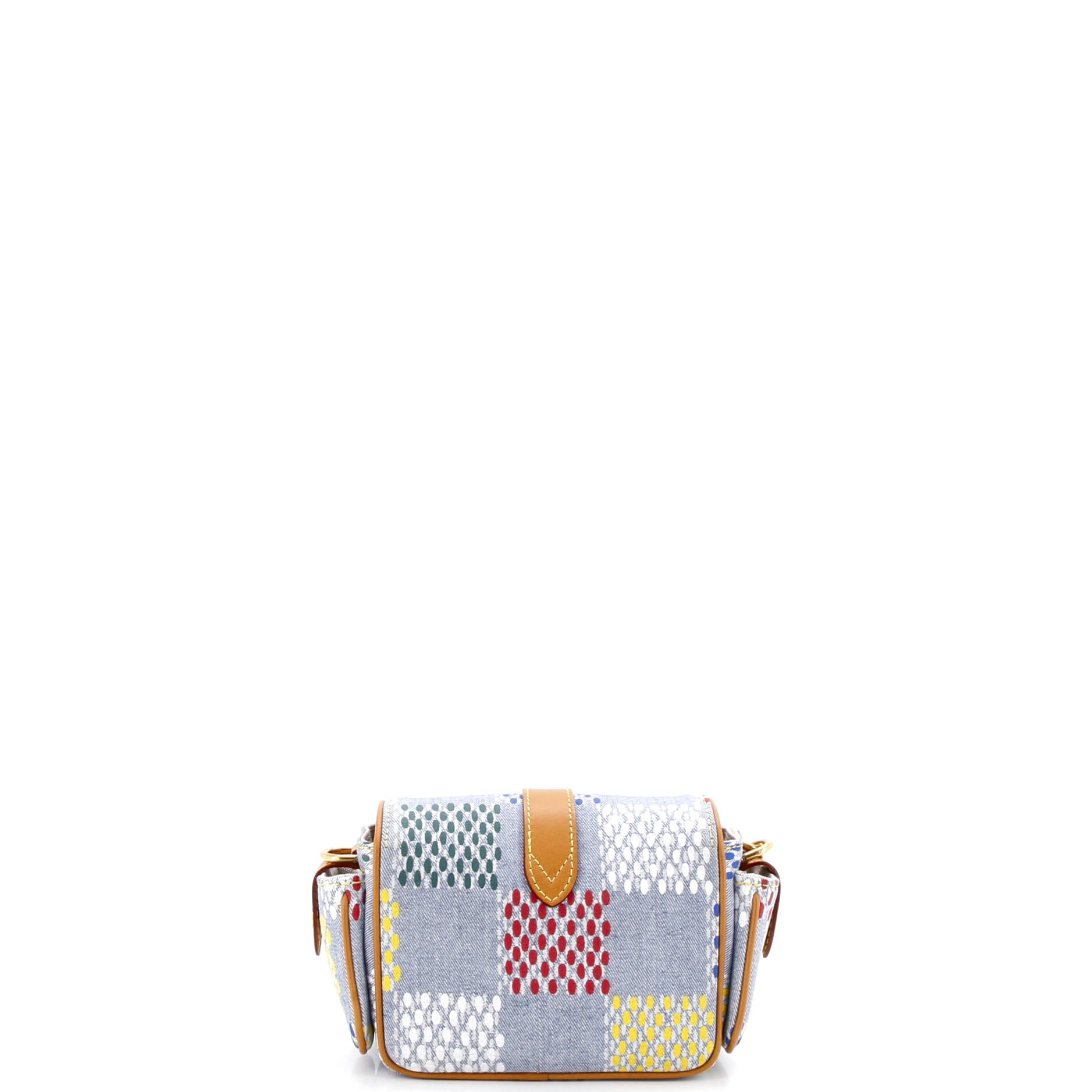 Cargo Wearable Wallet Limited Edition Marque Deposee Damier Giant Denim