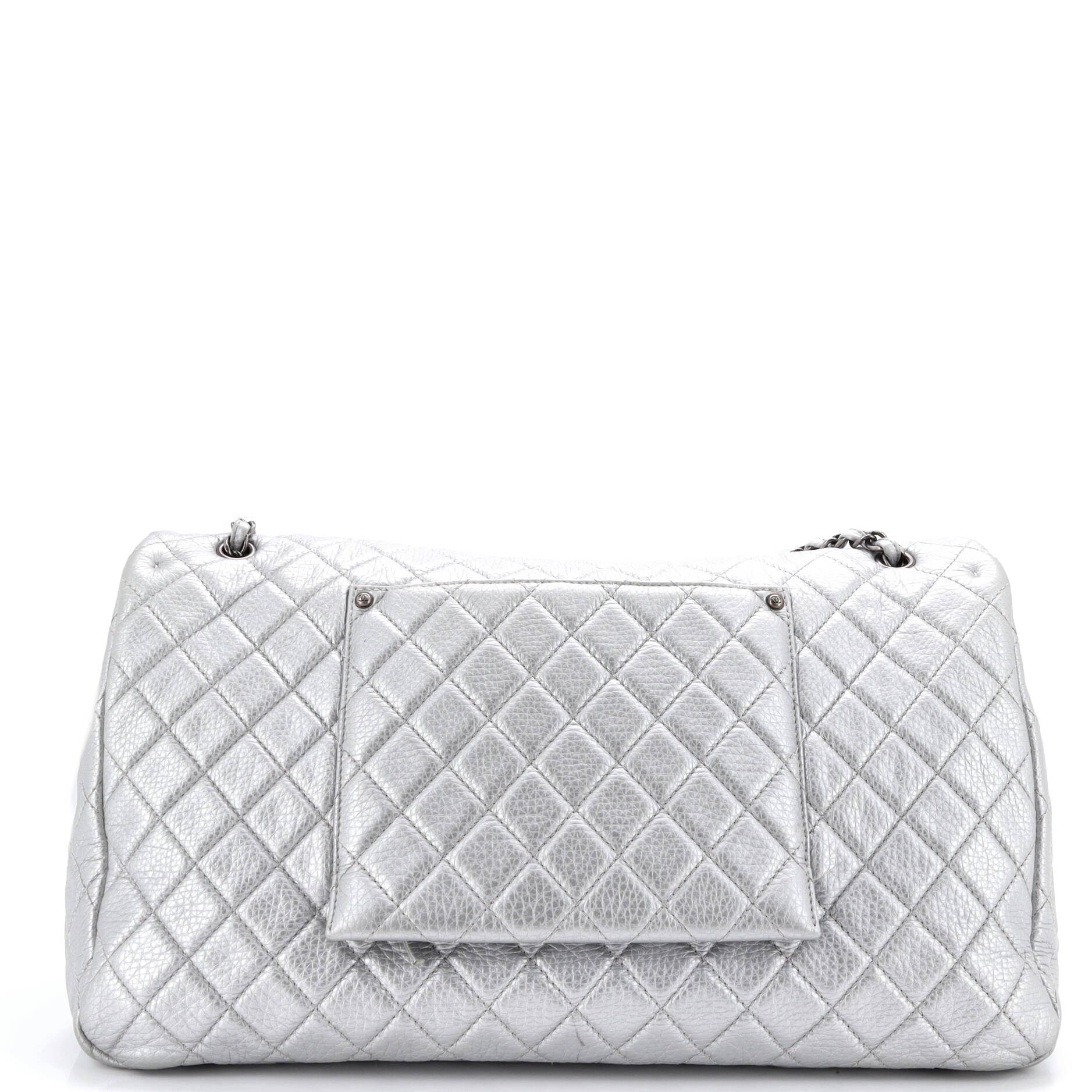 Airlines CC Flap Bag Quilted Calfskin XXL