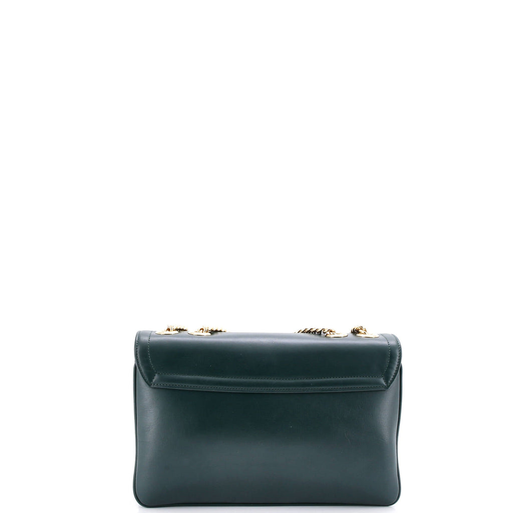 Rajah Chain Shoulder Bag Leather Small