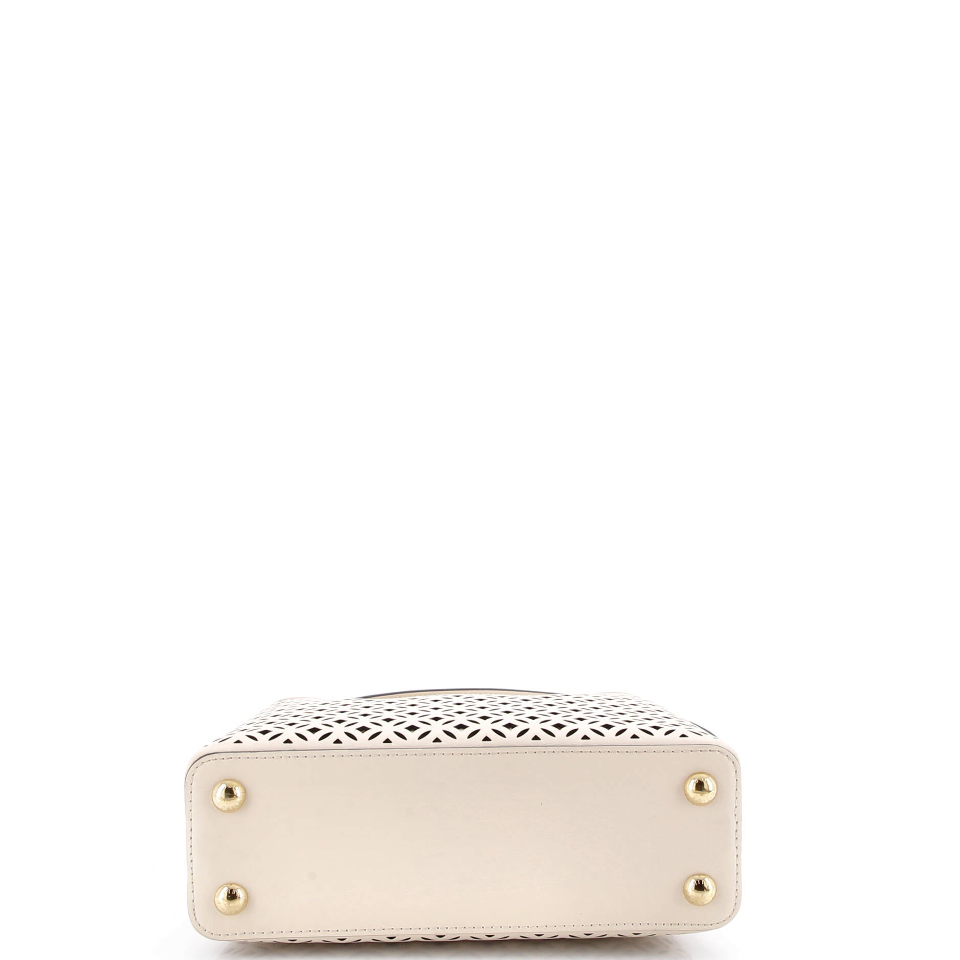 Capucines Bag Monogram Flower Laser Cut Leather BB