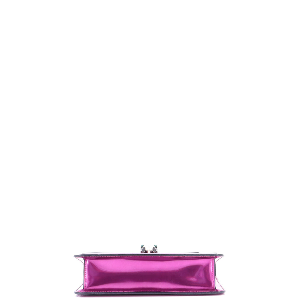 Serpenti Forever Shoulder Bag Metallic Leather Small