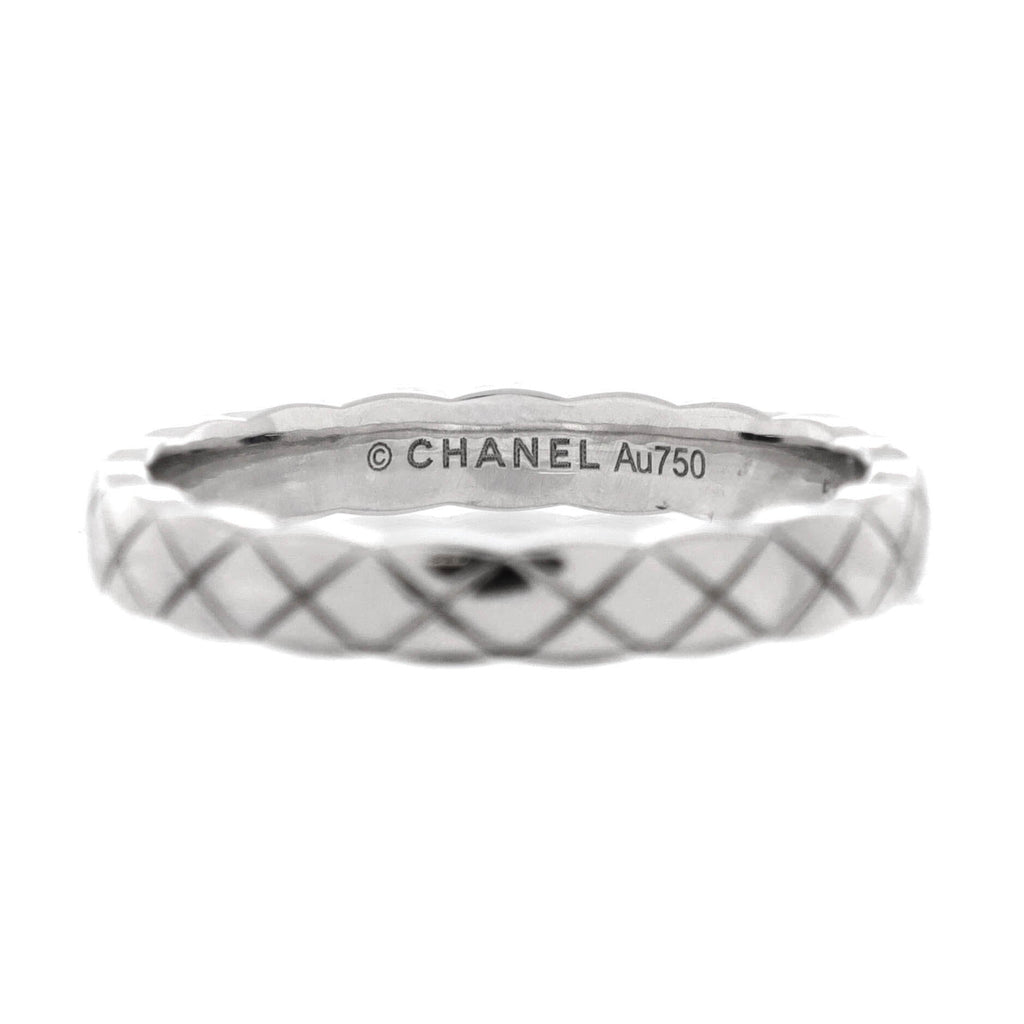 Coco Crush Ring 18K White Gold Mini
