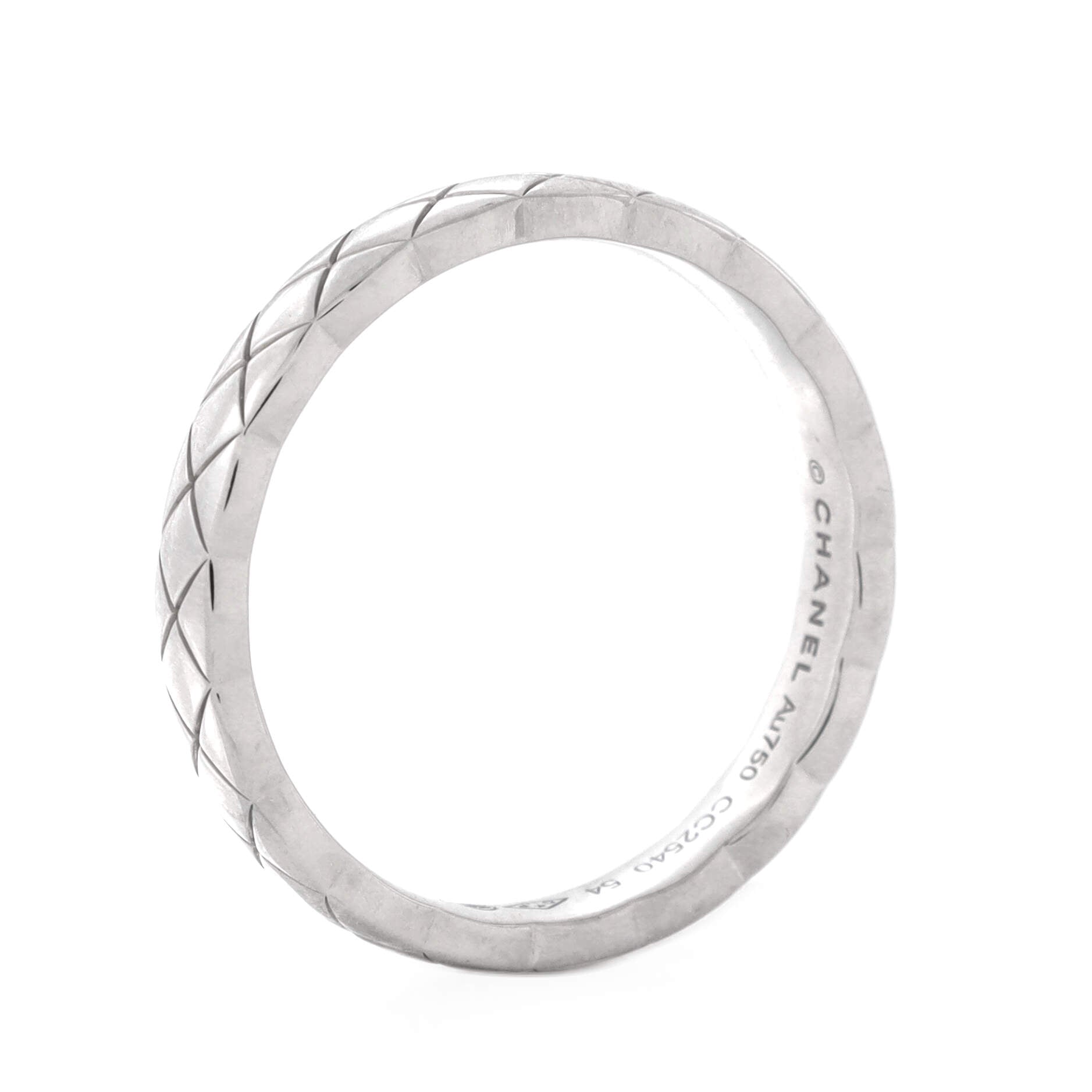 Coco Crush Ring 18K White Gold Mini