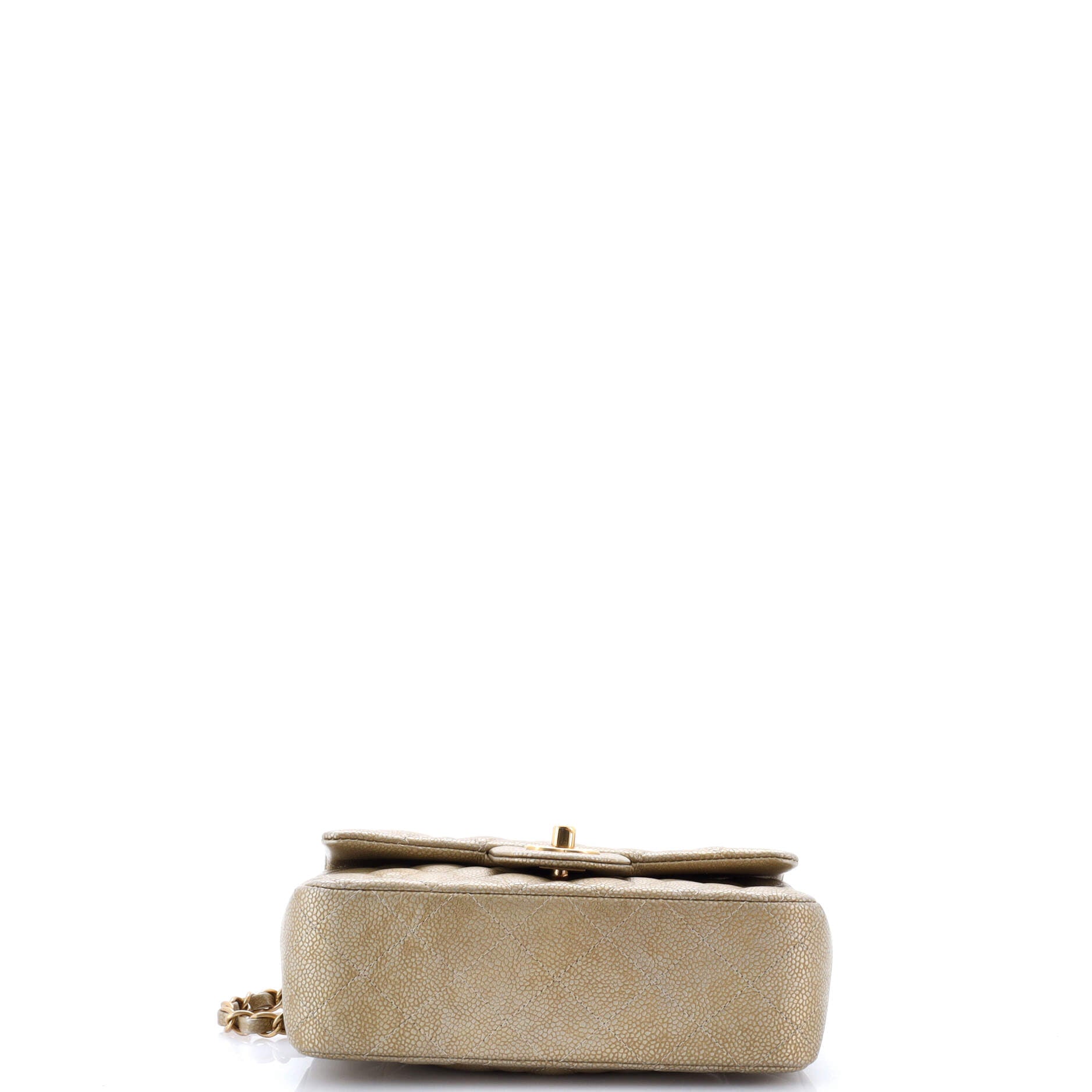 Classic Single Flap Bag Quilted Caviar Mini