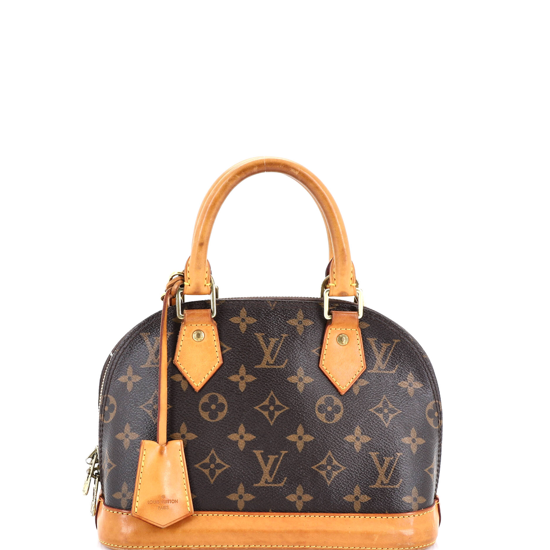 Alma Handbag Monogram Canvas BB