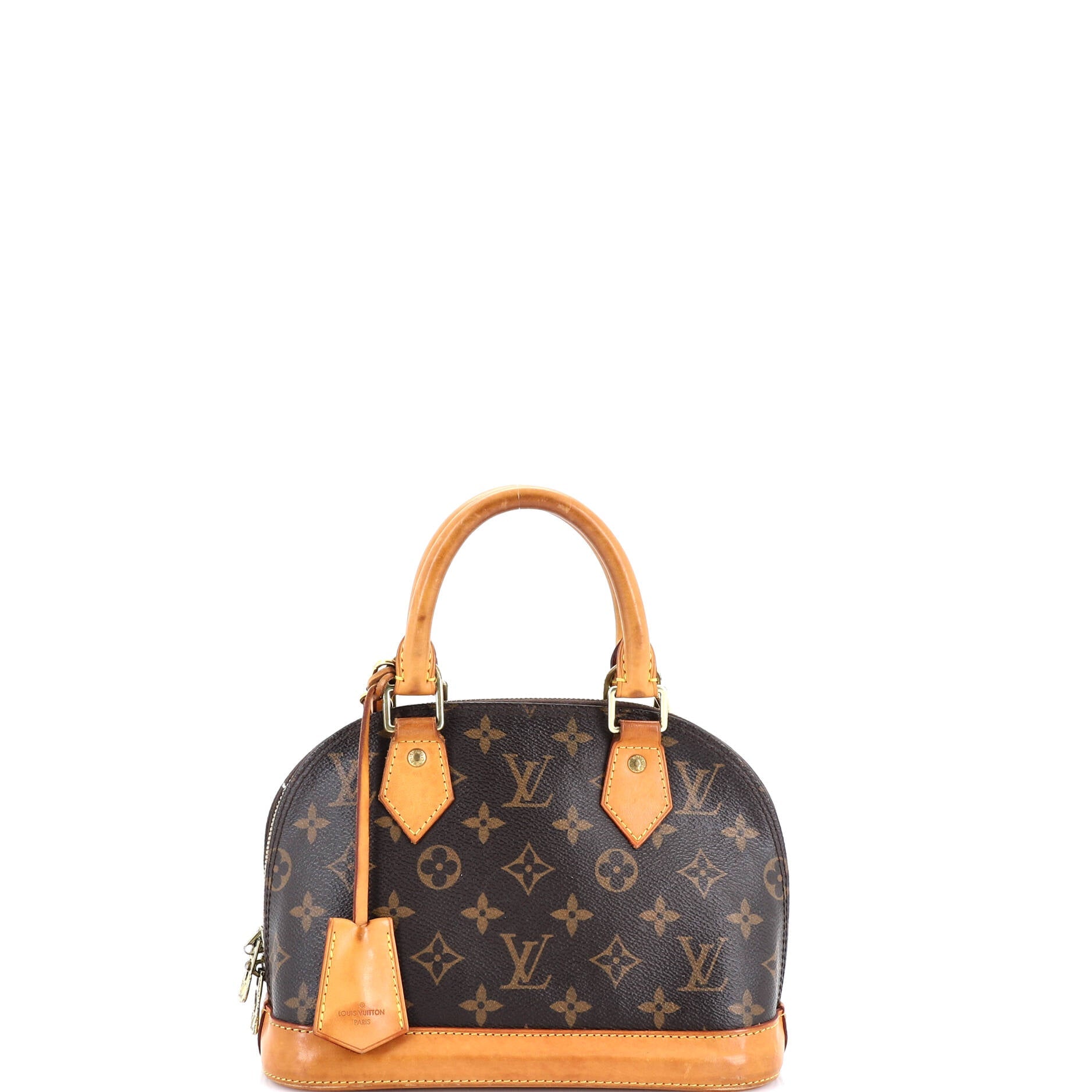 Alma Handbag Monogram Canvas BB