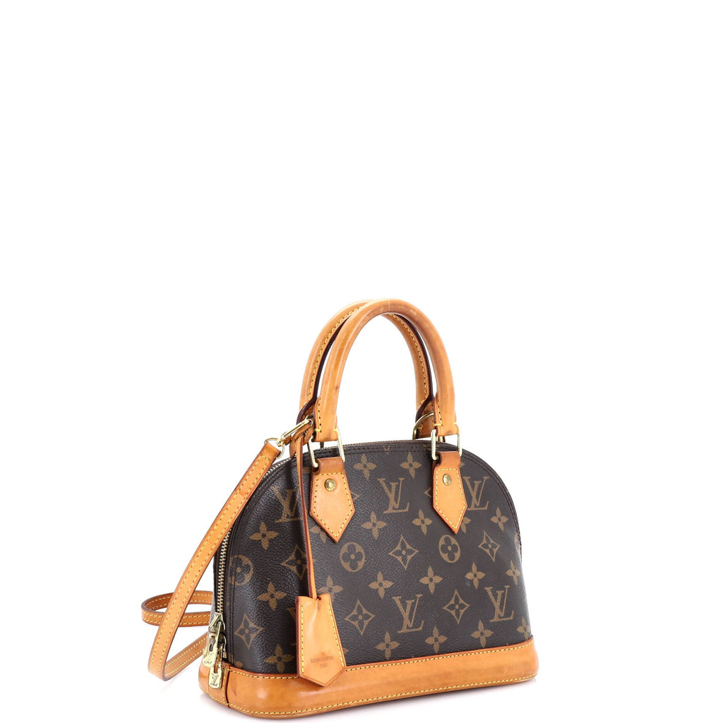 Alma Handbag Monogram Canvas BB