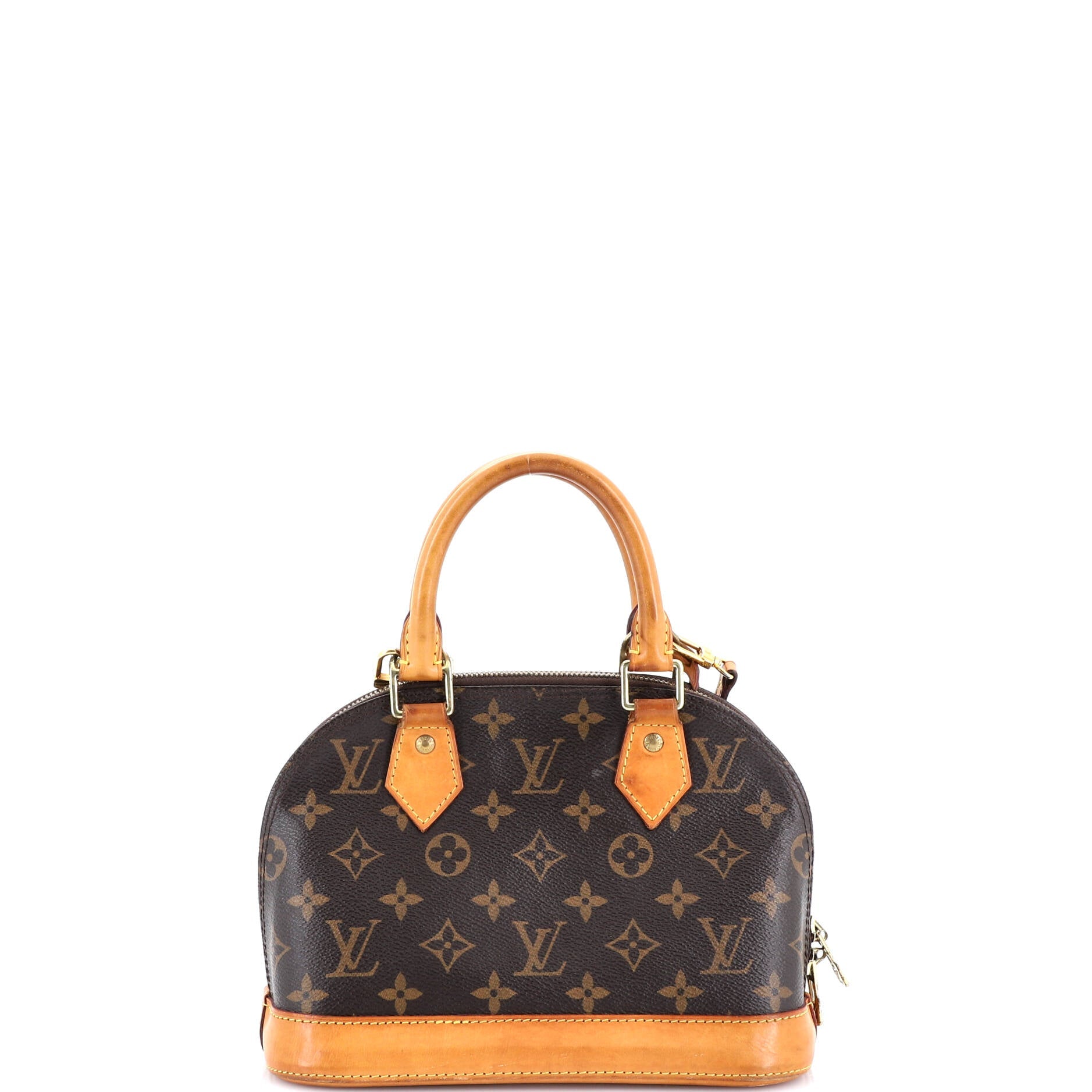 Alma Handbag Monogram Canvas BB