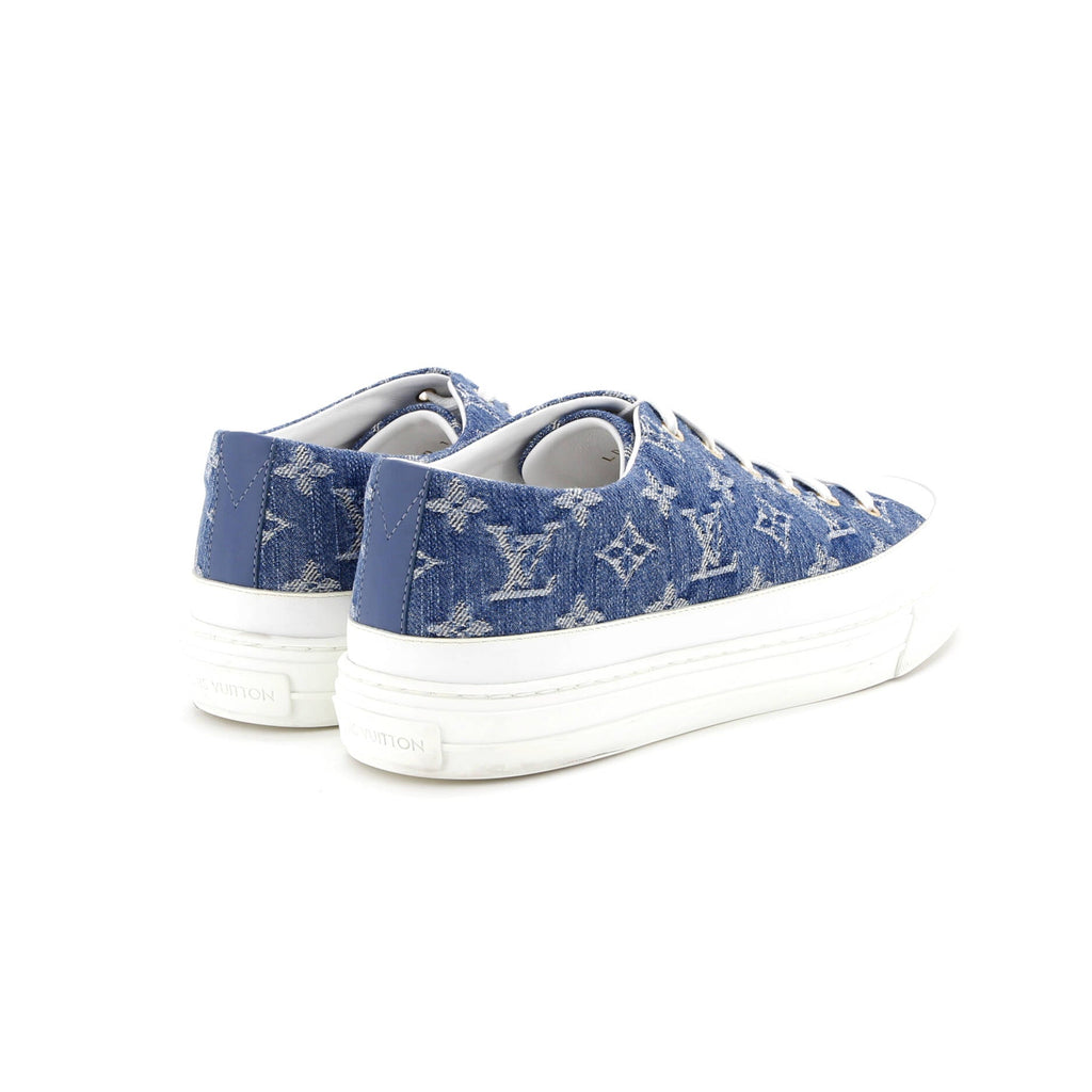 Women's Stellar Sneakers Monogram Denim
