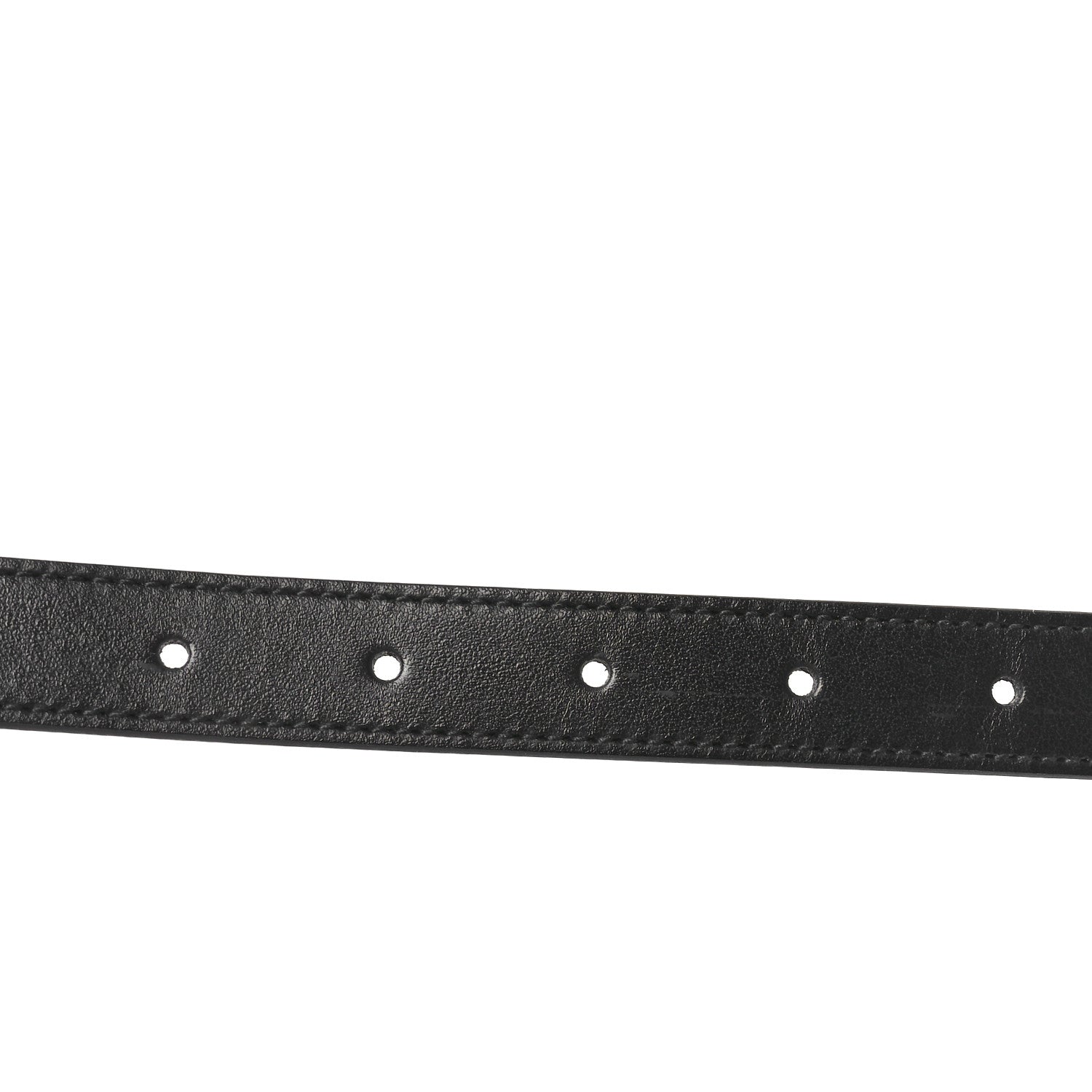 Plutone Calfskin Double G Reversible 20mm Belt 80 32 Black Mystic White