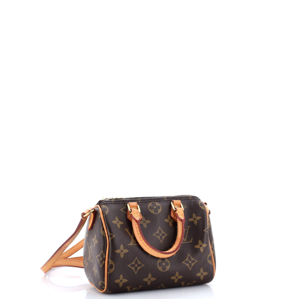 Speedy Bandouliere Bag Monogram Canvas Nano