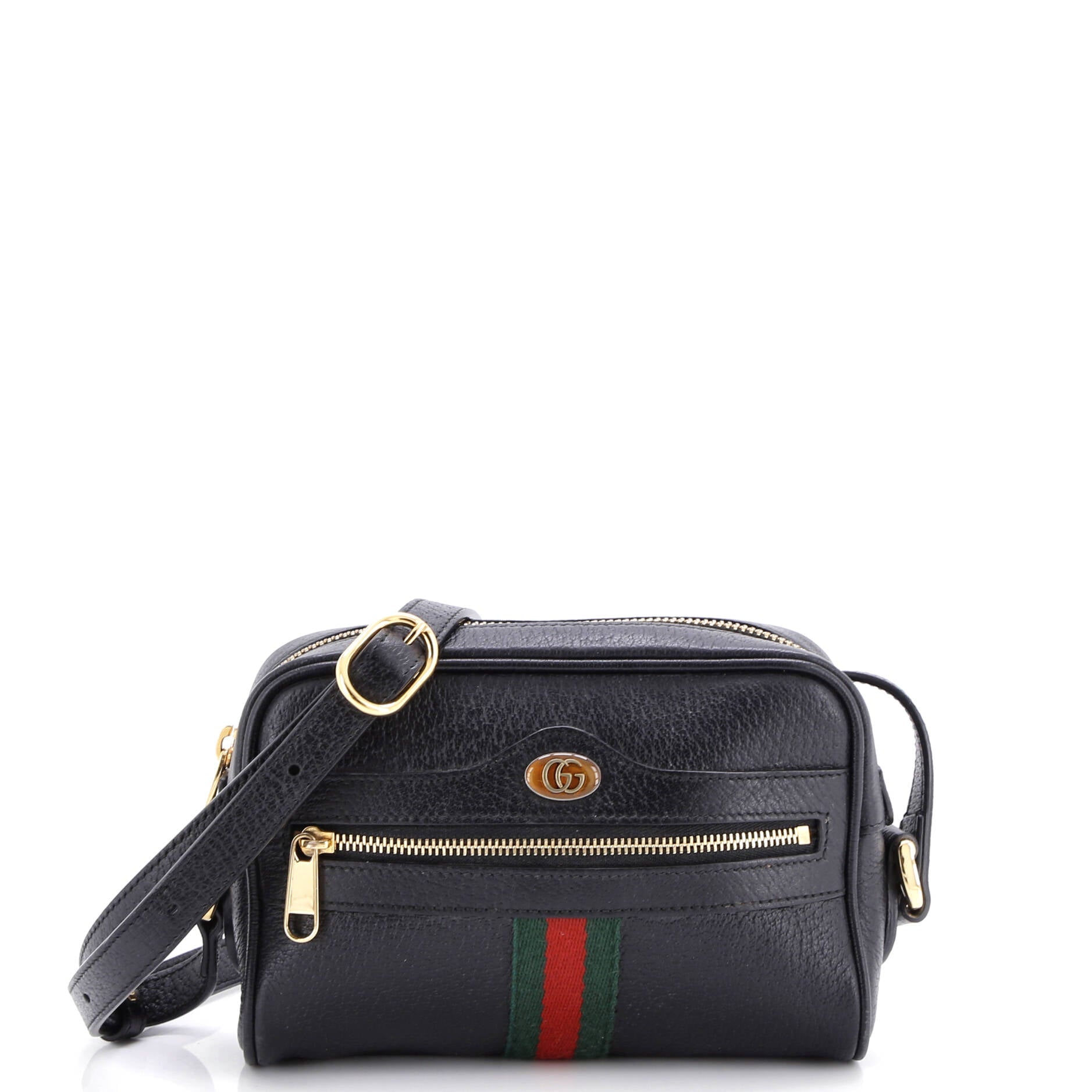 Ophidia Shoulder Bag Leather Mini