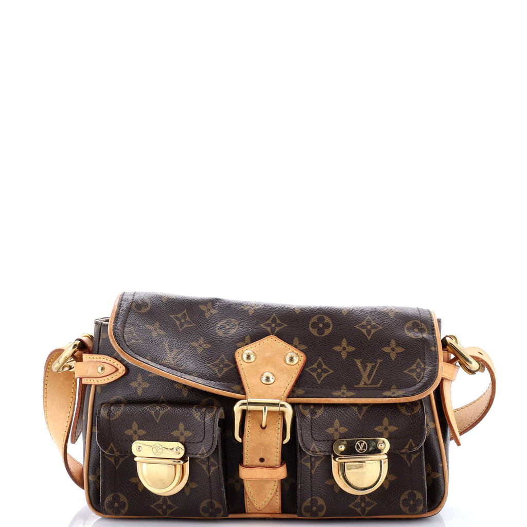 Hudson Handbag Monogram Canvas PM