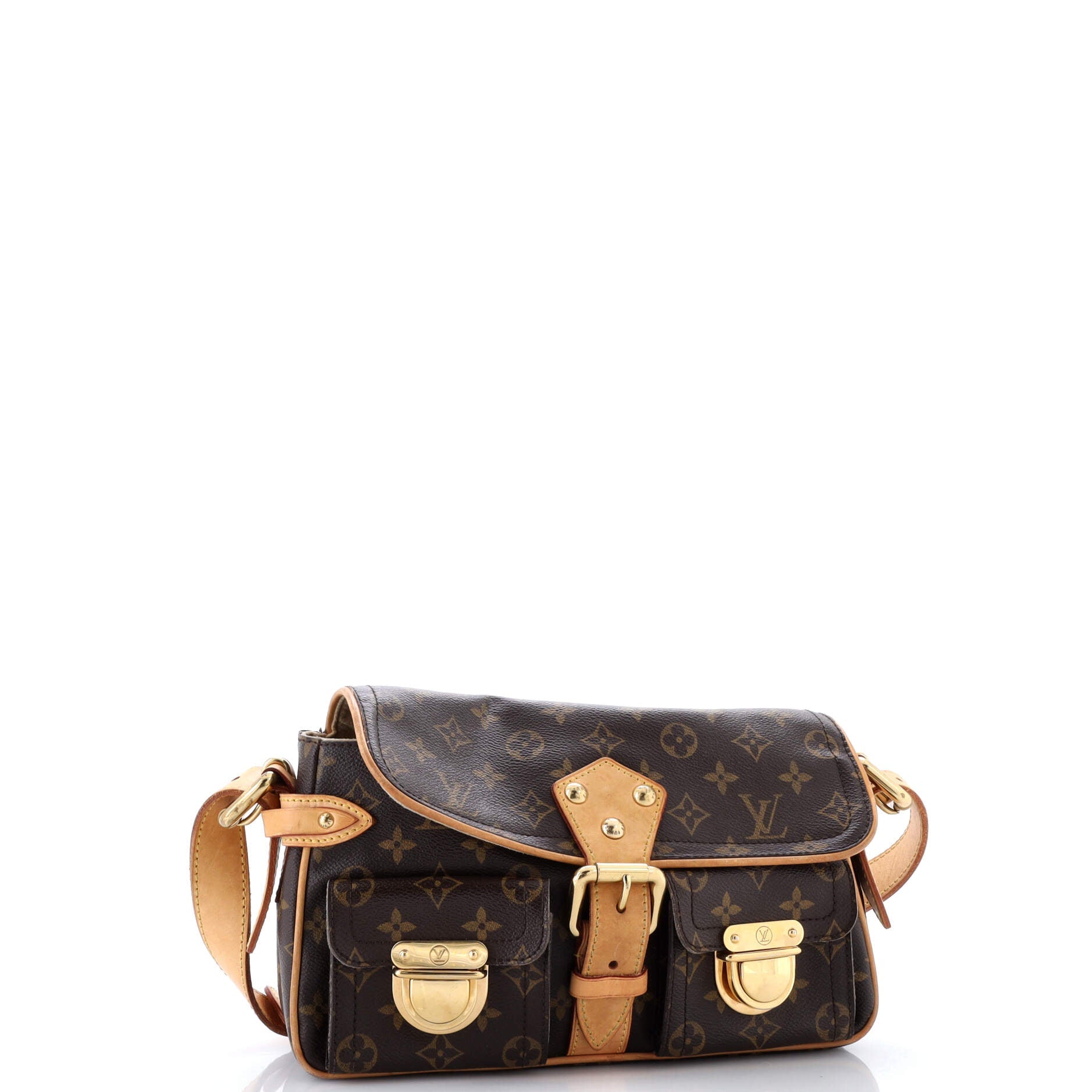 Hudson Handbag Monogram Canvas PM