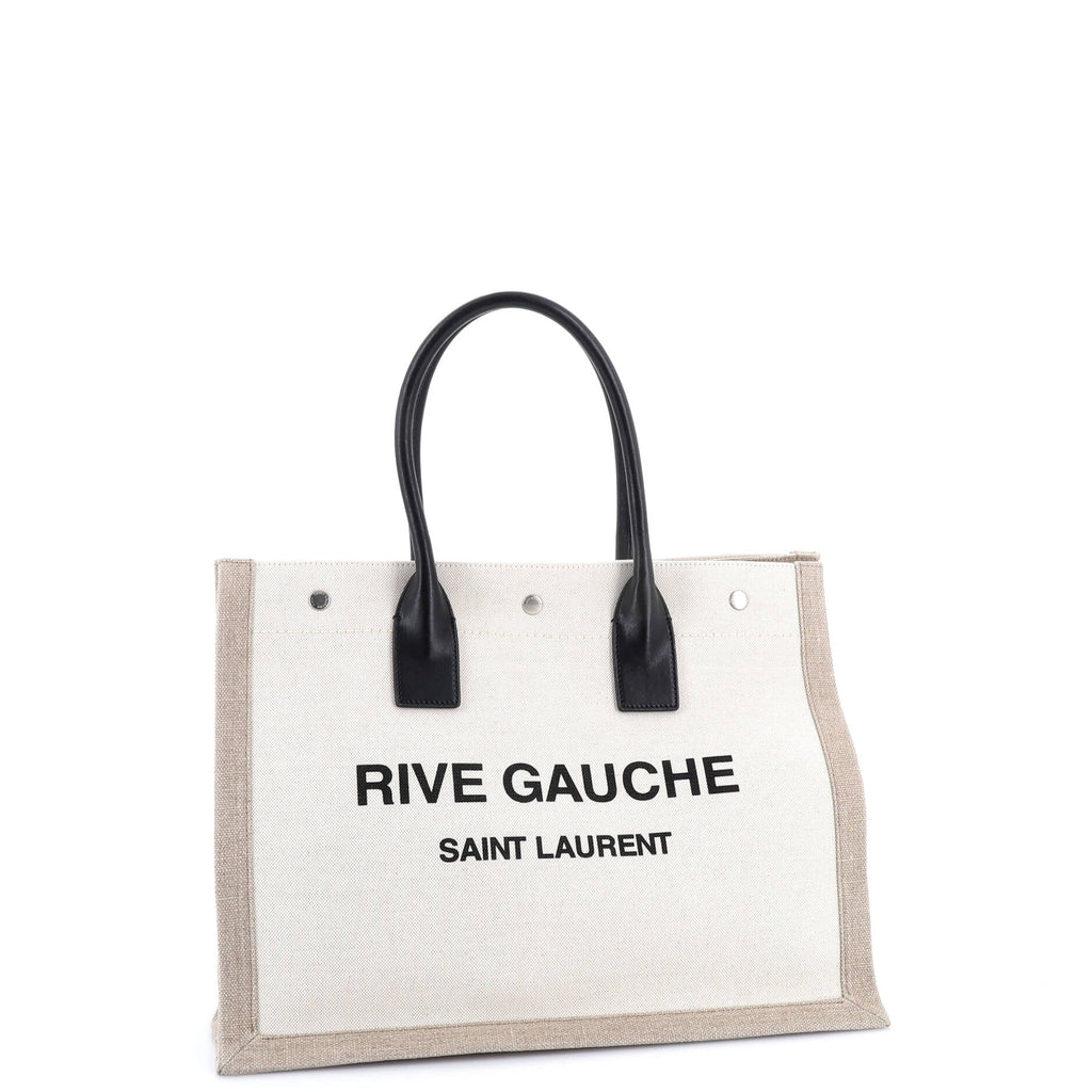 Rive Gauche Shopper Tote Canvas Small