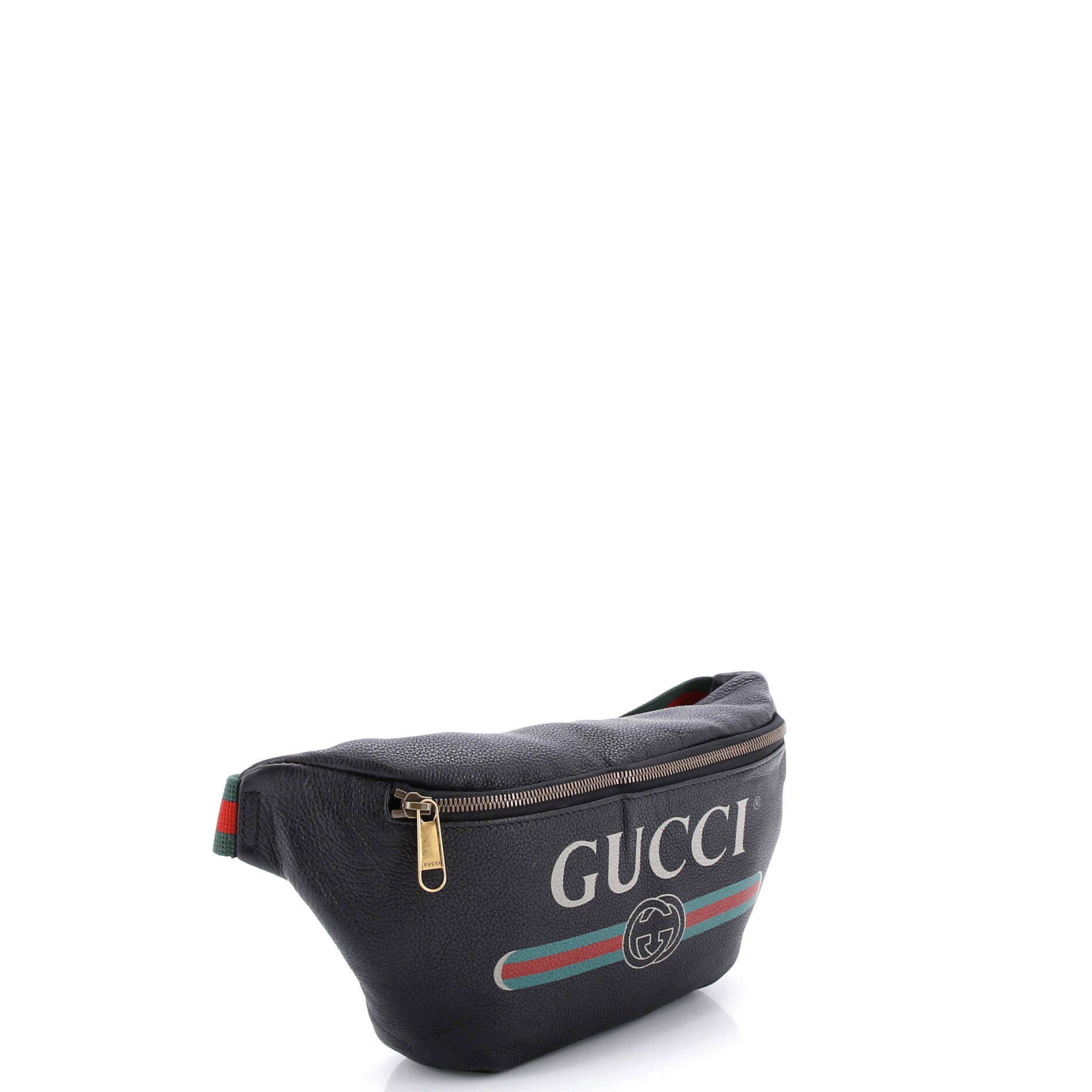 Logo Belt Bag Printed Leather Medium