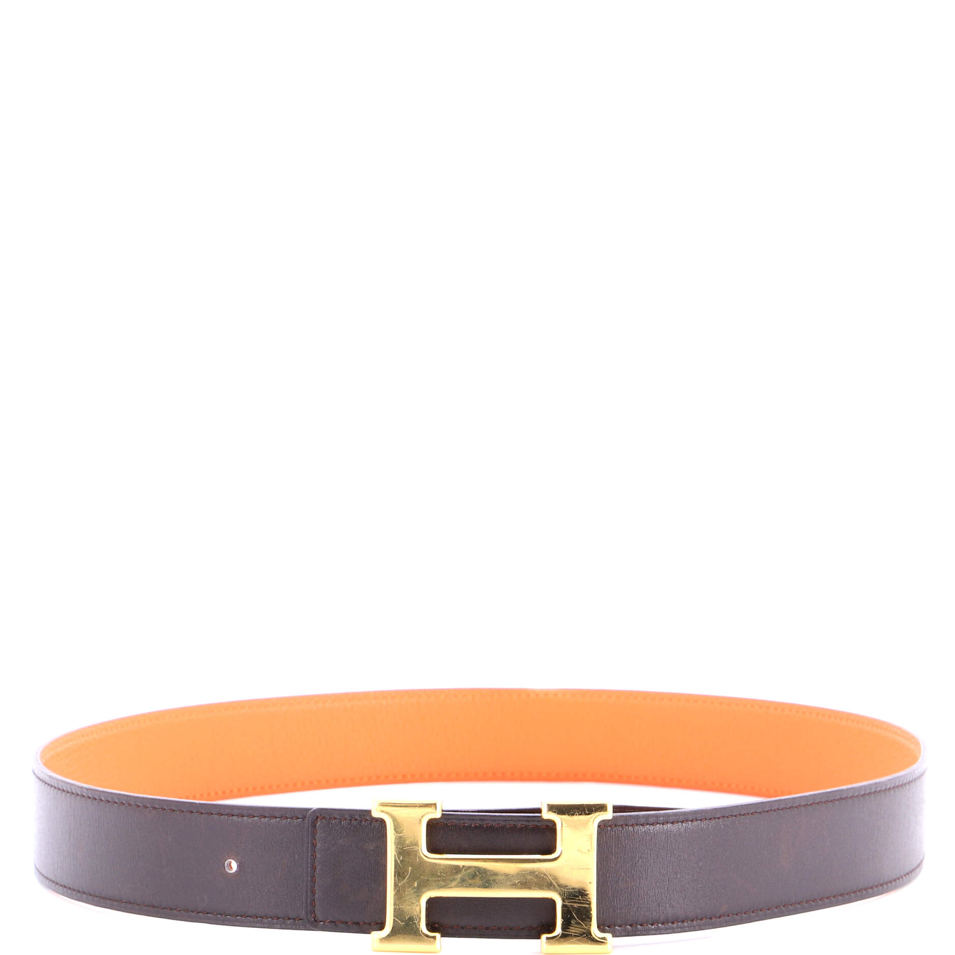 Constance Reversible Belt Leather Medium 80