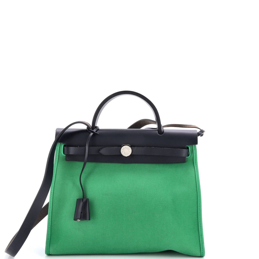 Herbag Zip Leather and Toile 31